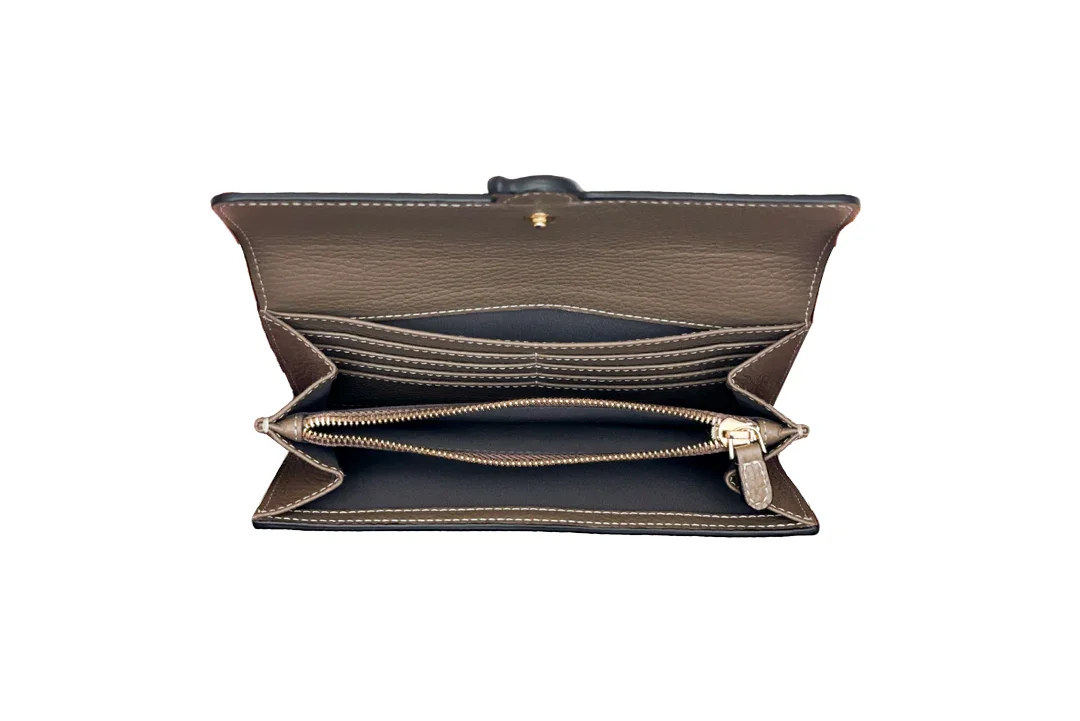 ROUNN | Flap Wallet - Taupe - Image 3