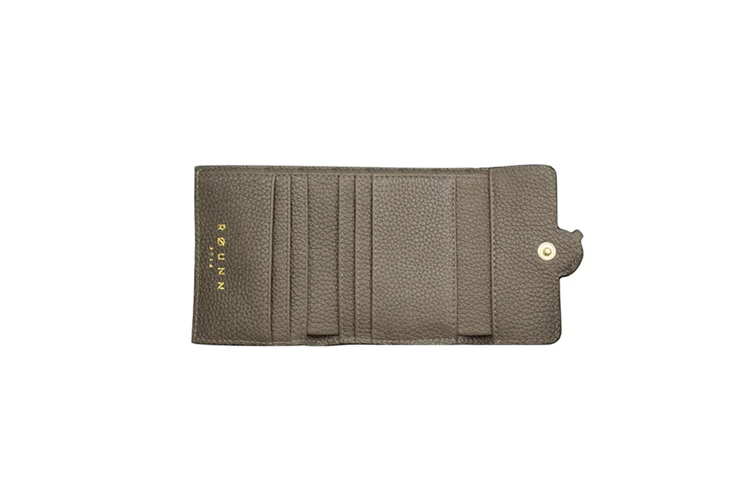 ROUNN | Small Flap Wallet - Taupe - Image 3