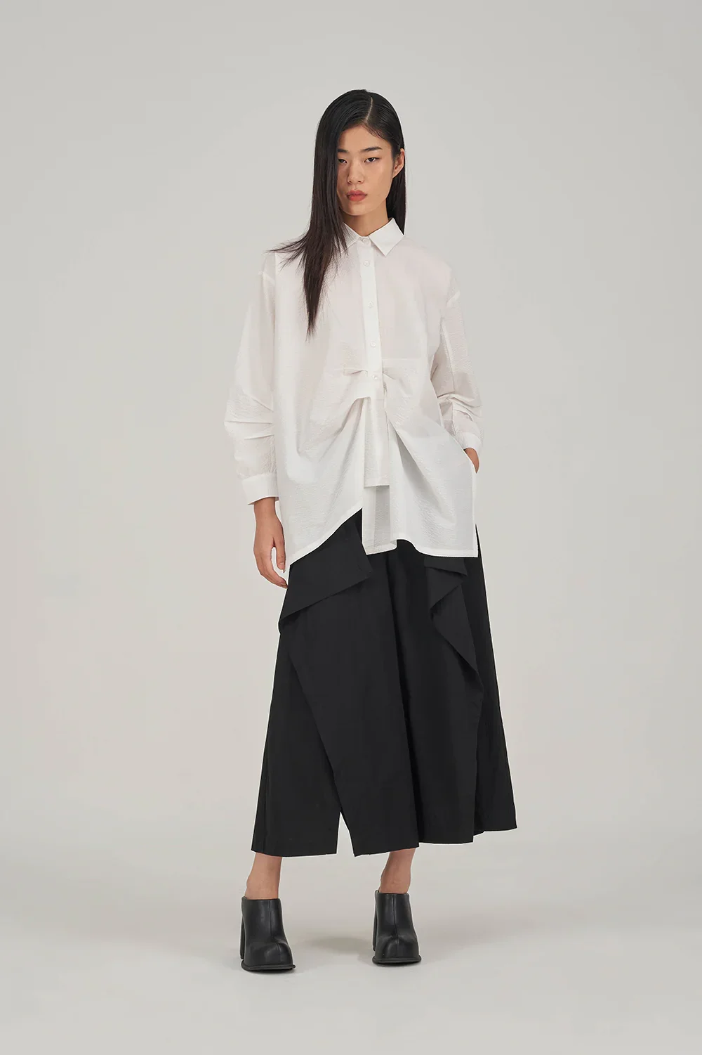 SABRINAGOH | Chiyeko Oversized Shirt - Image 5