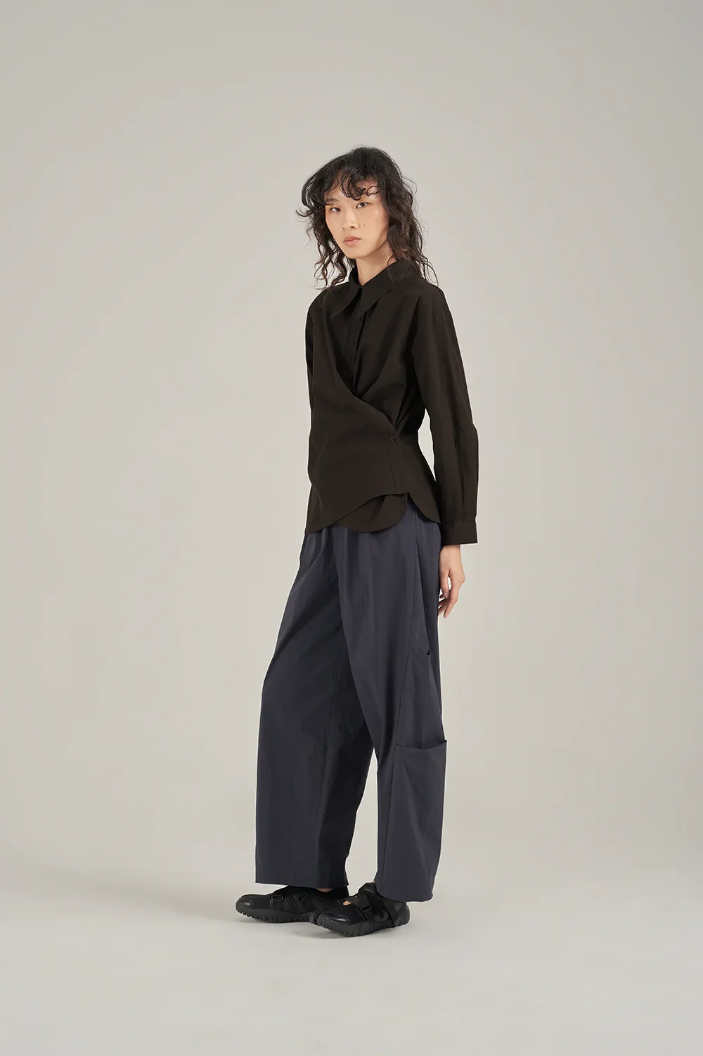 SABRINAGOH | Ira Wrap Shirt - Image 2