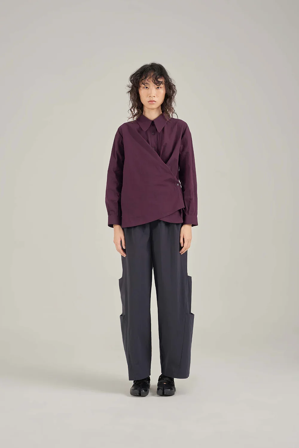 SABRINAGOH | Ira Wrap Shirt - Image 3
