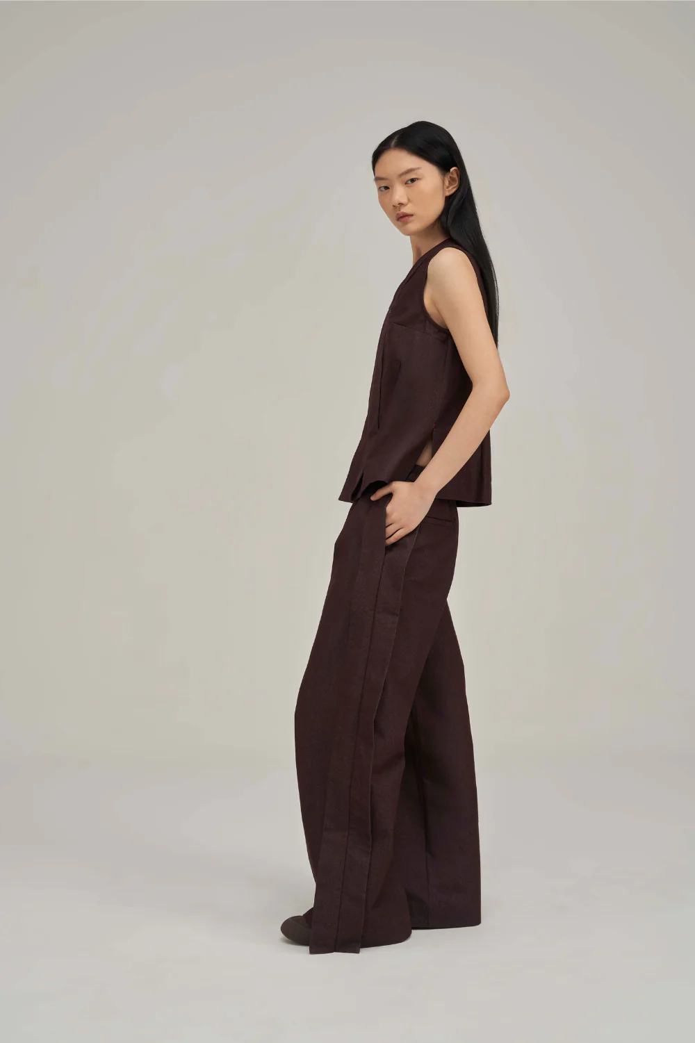 SABRINAGOH | Mae Wide Leg Pants - Image 2