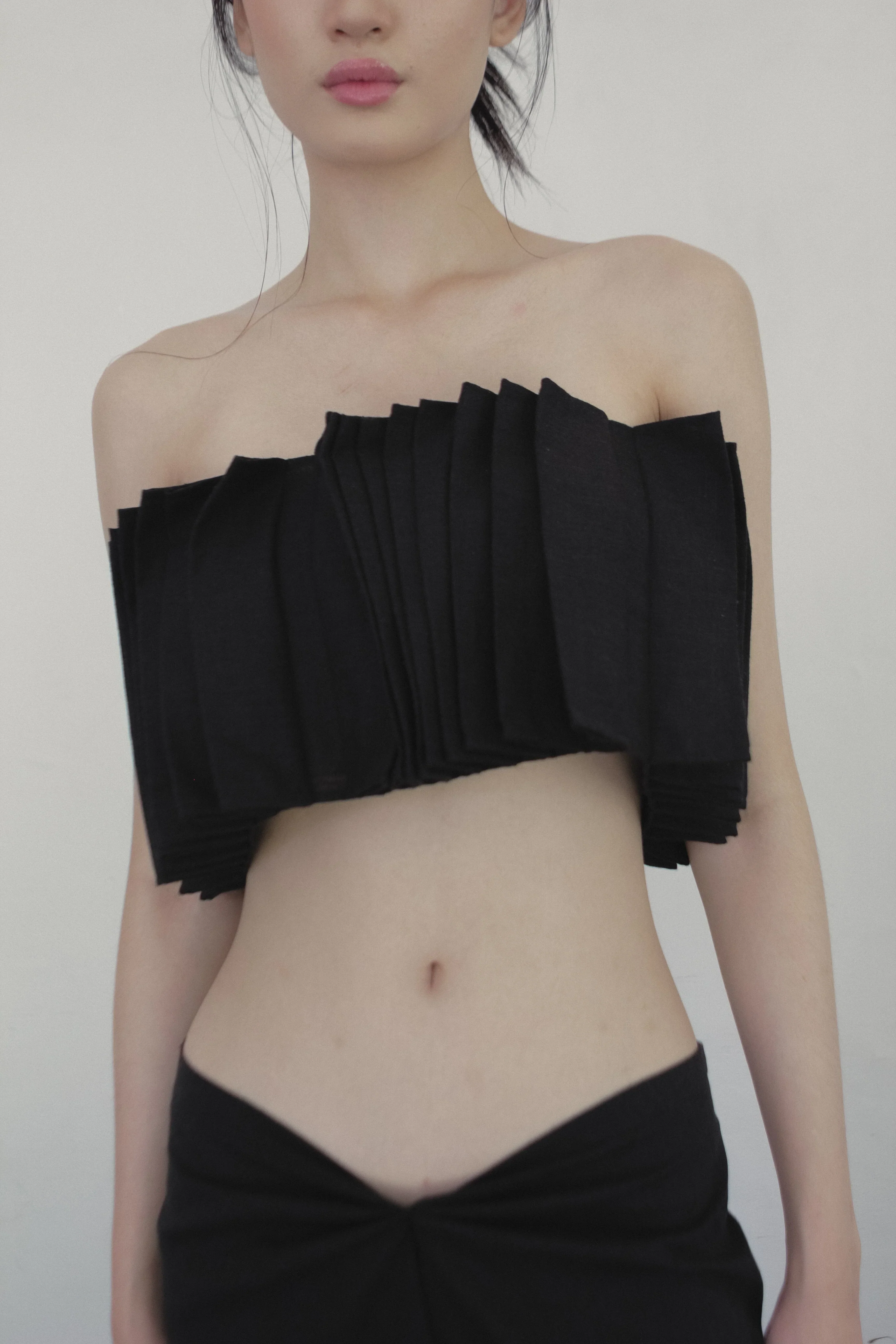 SAYA | Alga - Pinched Pleats Tube Top - Image 2