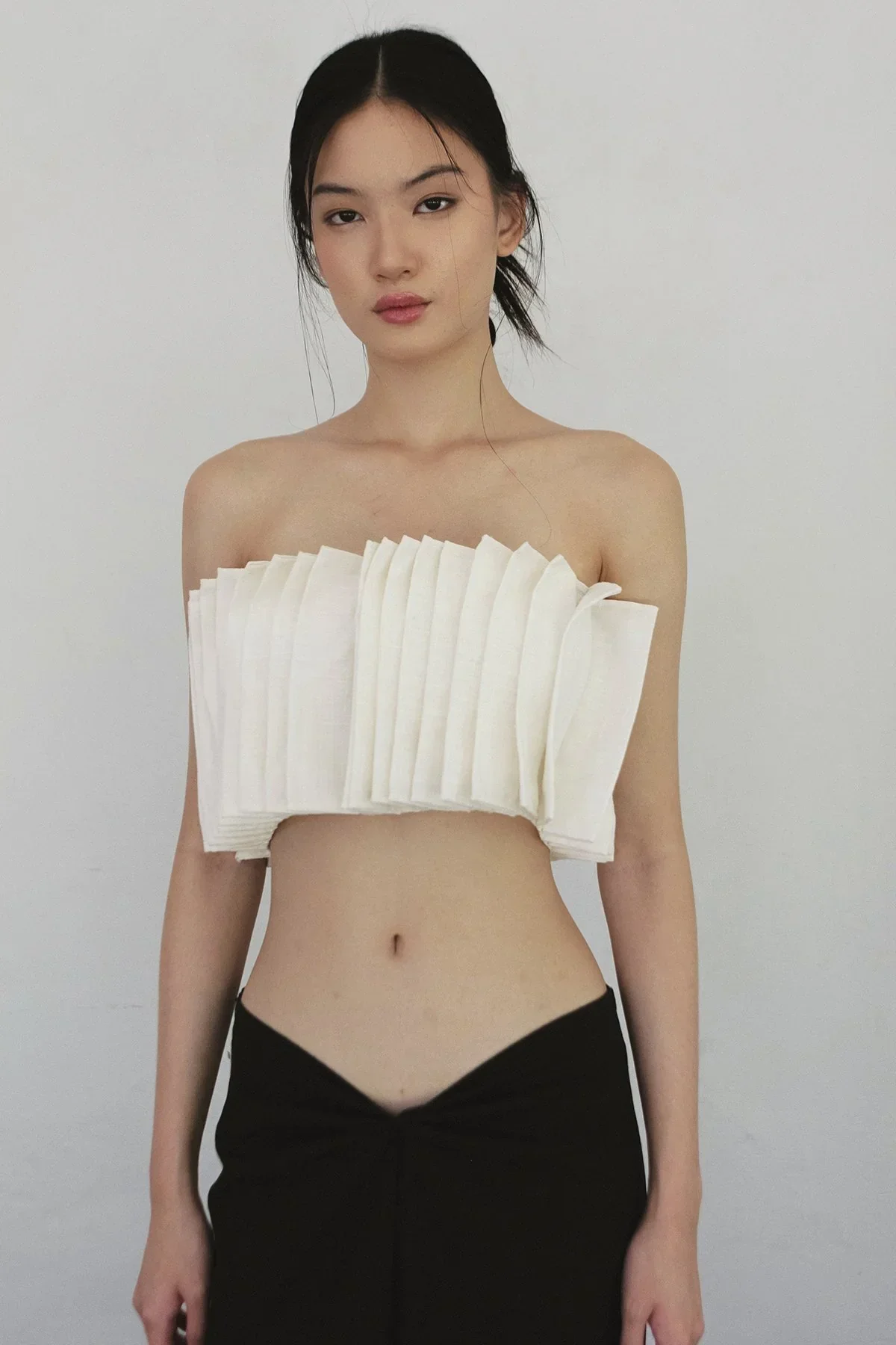 SAYA | Alga - Pinched Pleats Tube Top - Image 4
