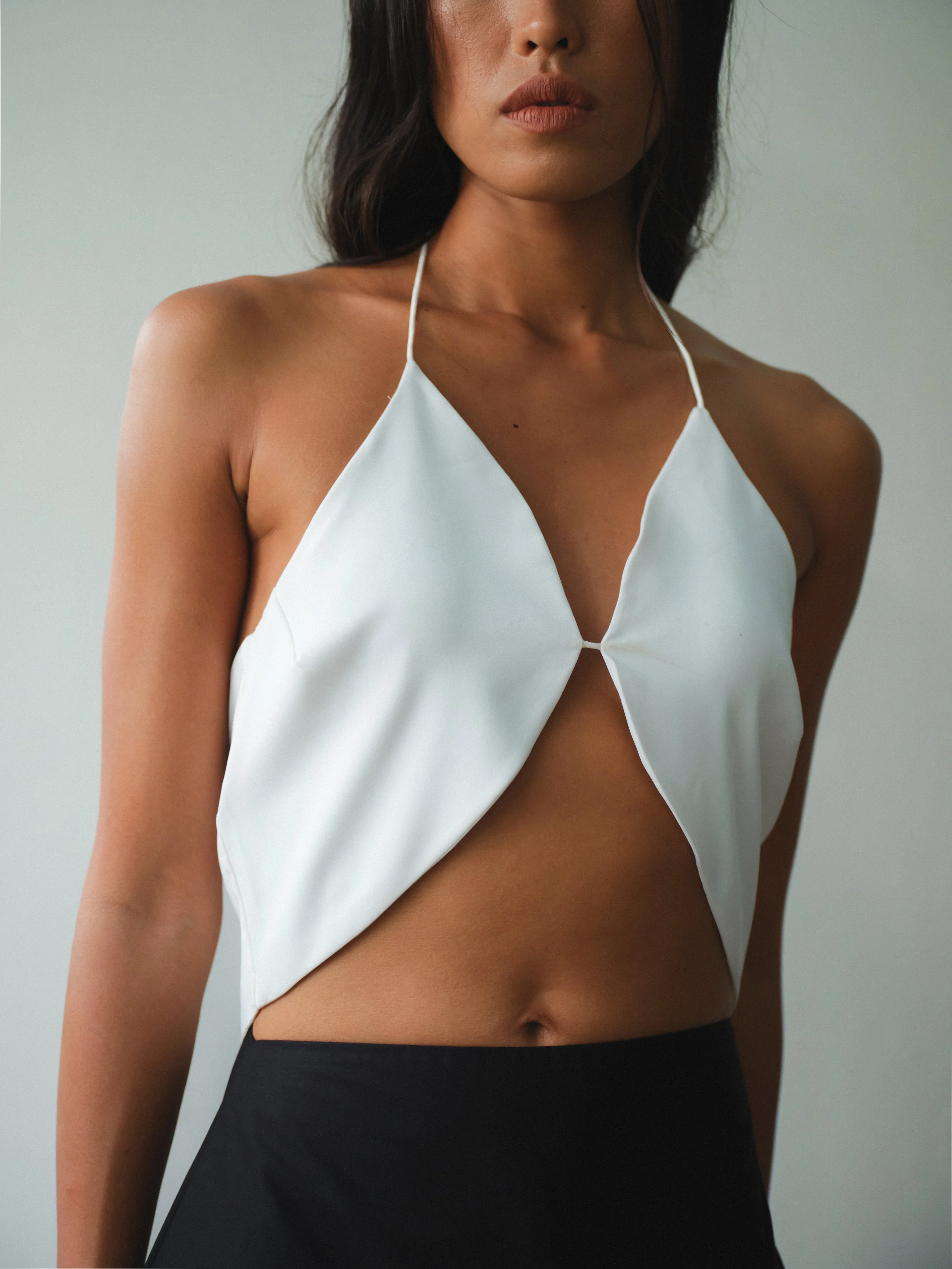 SAYA | YUI - Rounded Halter Top - Image 3