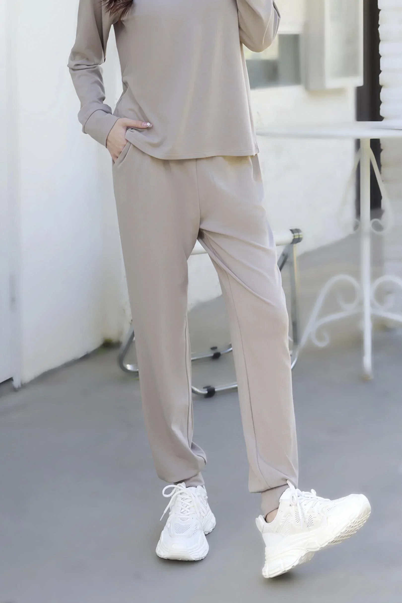 SELENIGHTCO | Airmode Jogger Set With Embroidery - Image 10