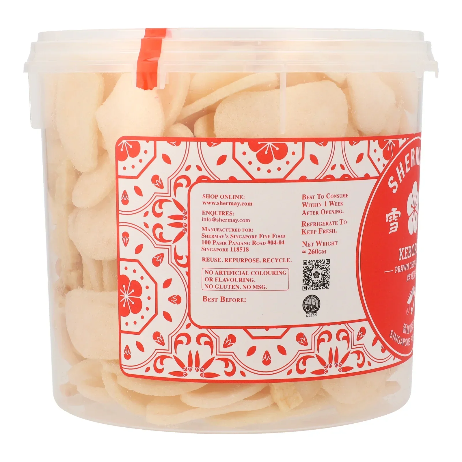 SHERMAY'S SINGAPORE FINE FOOD | Prawn Cracker Bucket - Image 2
