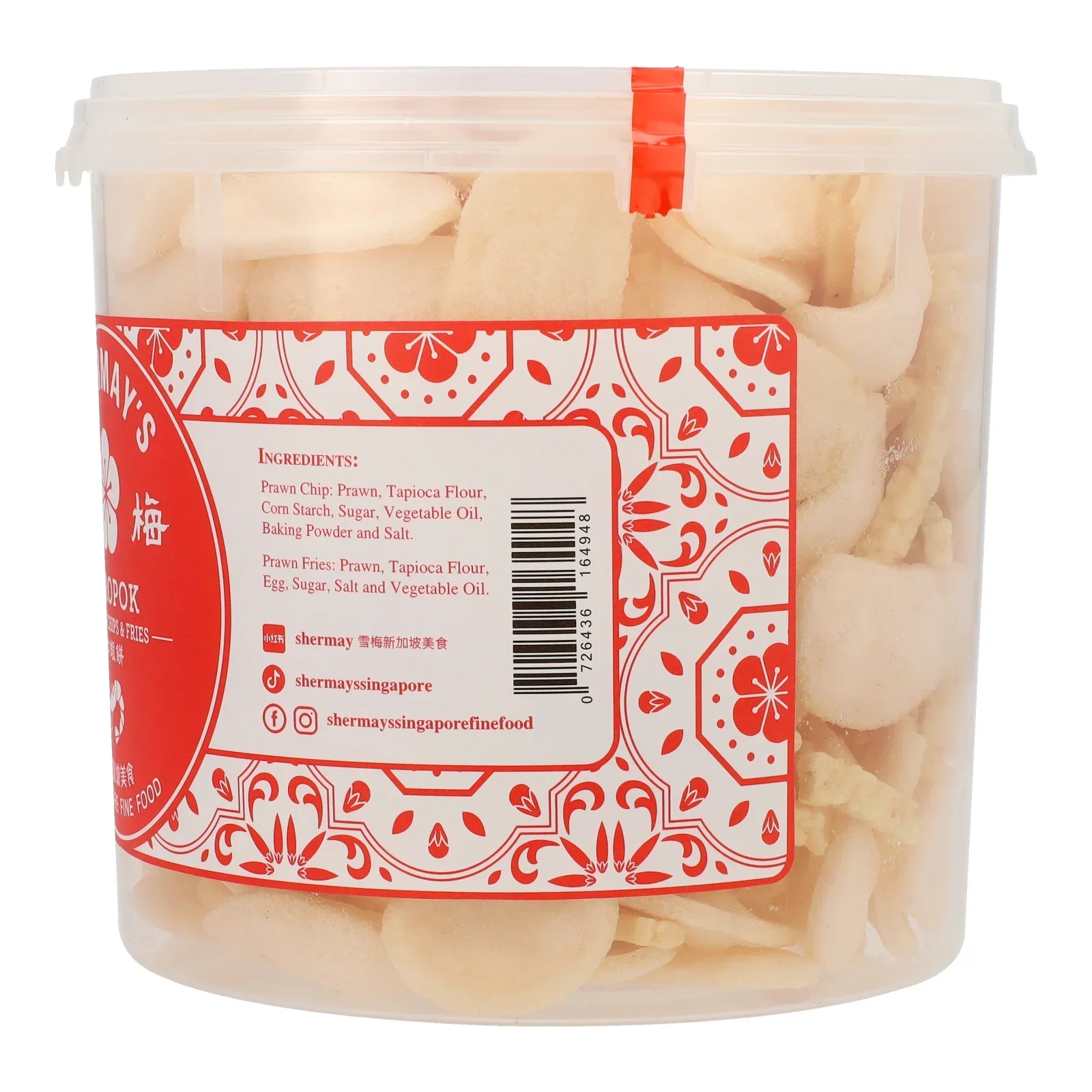SHERMAY'S SINGAPORE FINE FOOD | Prawn Cracker Bucket - Image 3