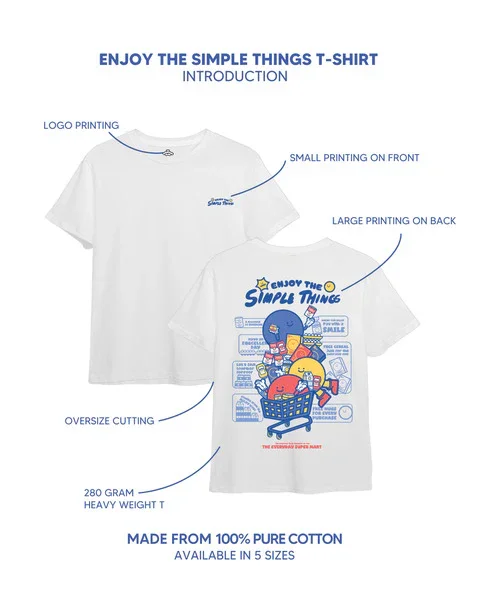THE EVERYDAY CLUB | Simple Things T-Shirt - Image 5