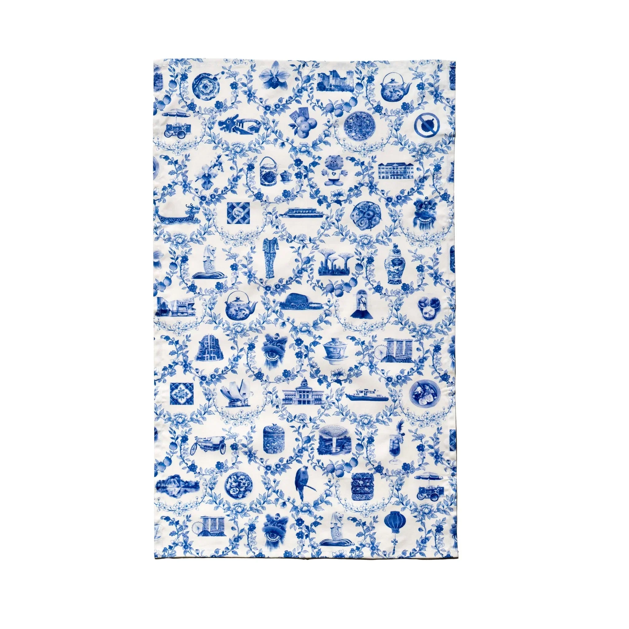 SINGLAPA | Singapore Icons Tea Towel