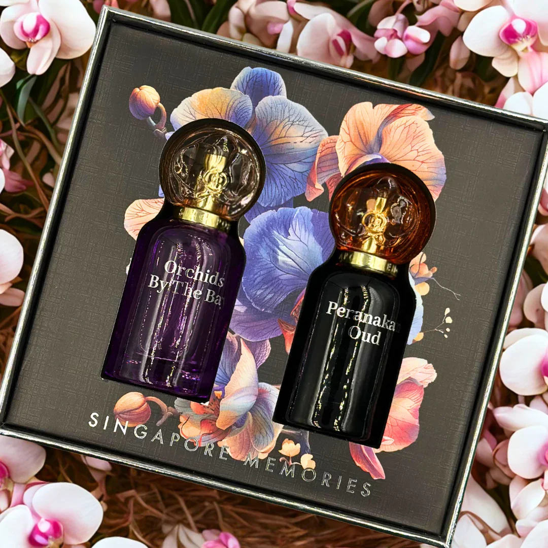 SINGAPORE MEMORIES | Orchids By The Bay + Peranakan Oud (20ml each) - Image 5
