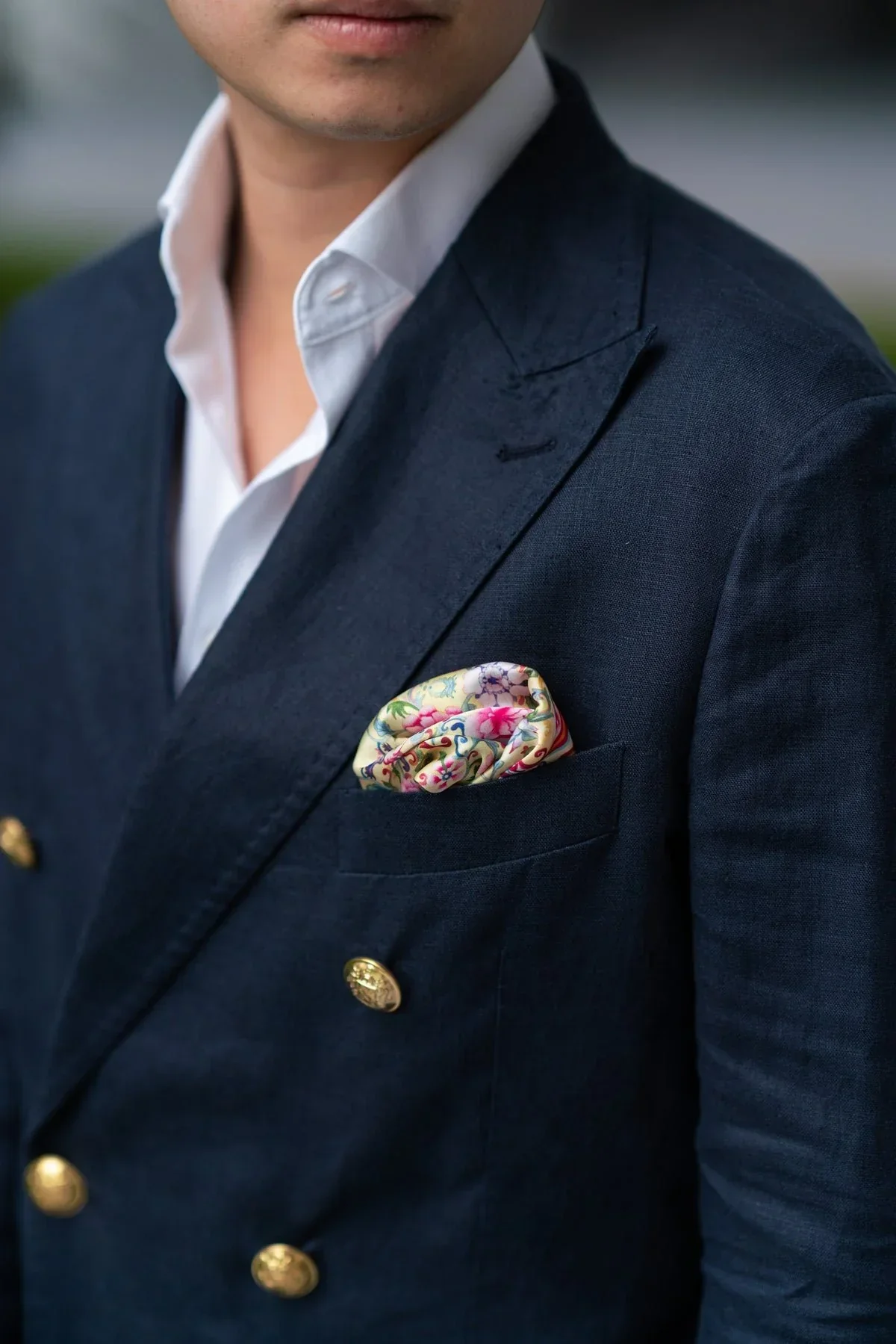 SINGLAPA | Phoenix Pocket Square - Image 3