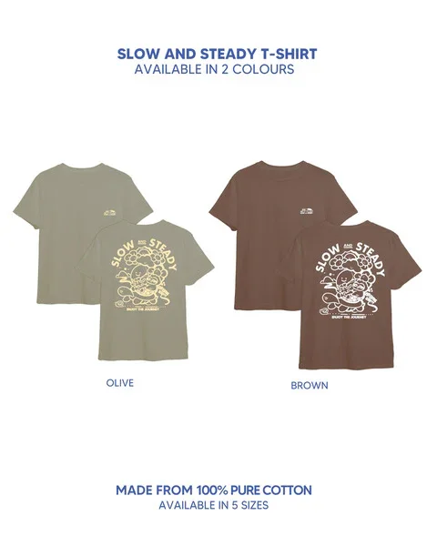 THE EVERYDAY CLUB | Slow and Steady T-Shirt - Image 4