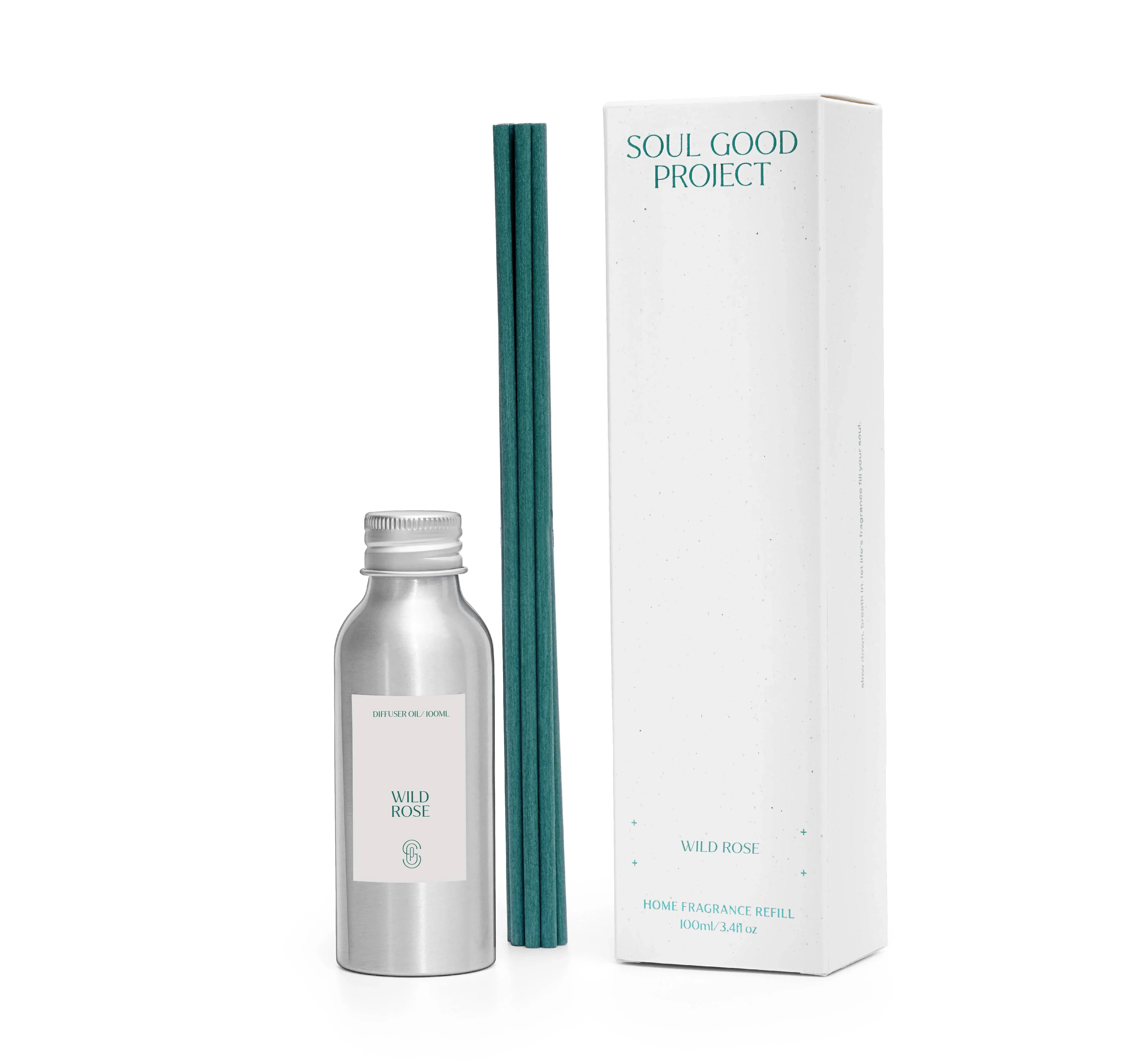 SOUL GOOD PROJECT | Wild Rose Reed Diffuser Refill