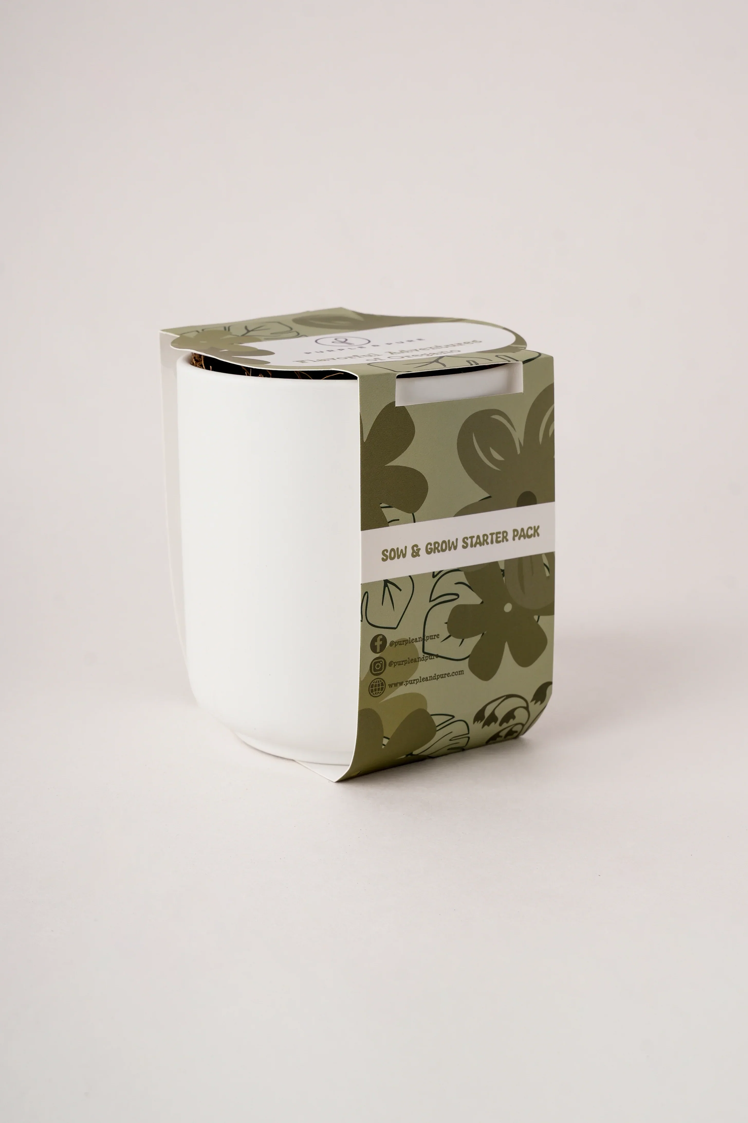 Sow & Grow Starter Pack - FLavorful Oregano - Image 3