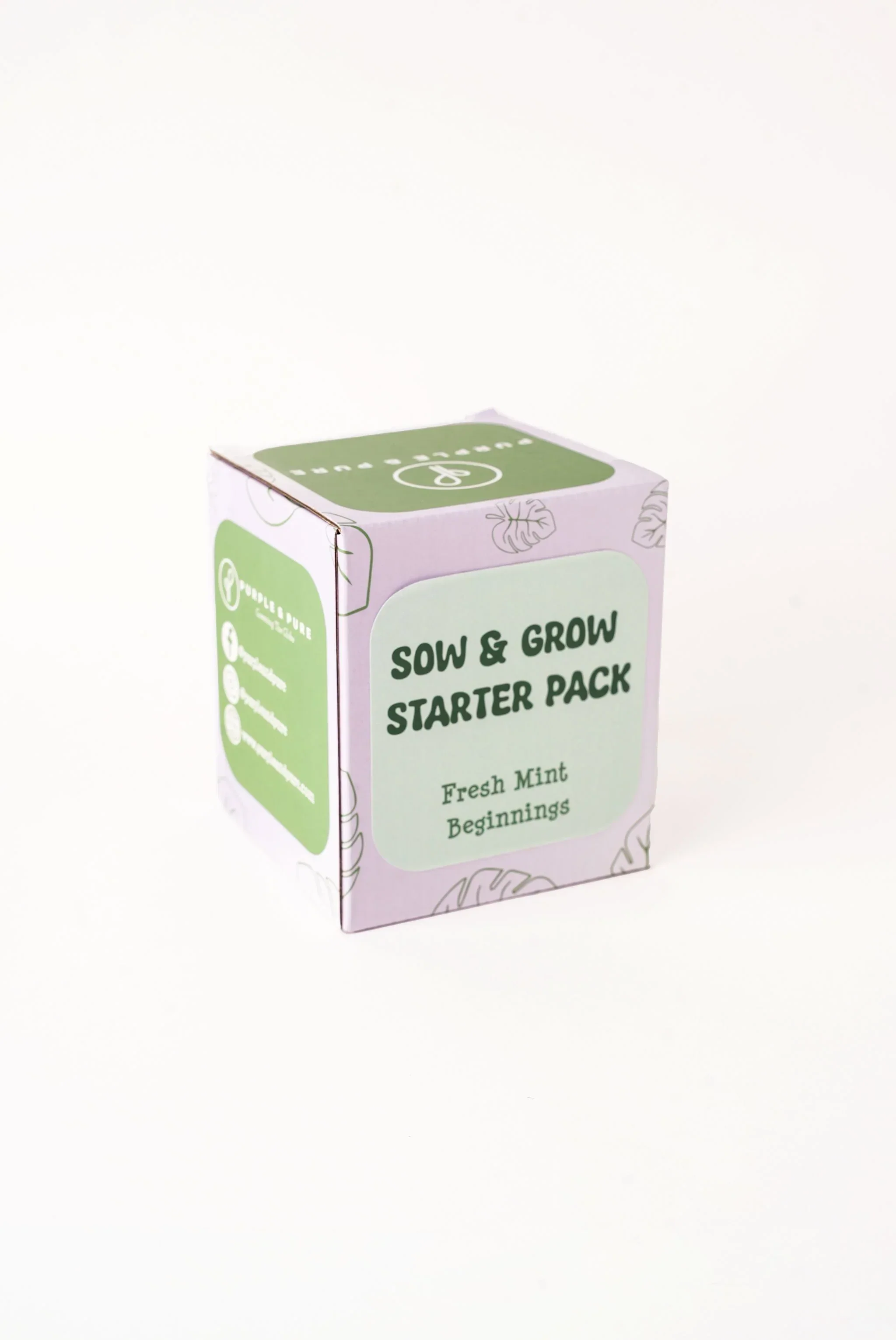 Sow & Grow Starter Pack - Fresh Mint Beginnings