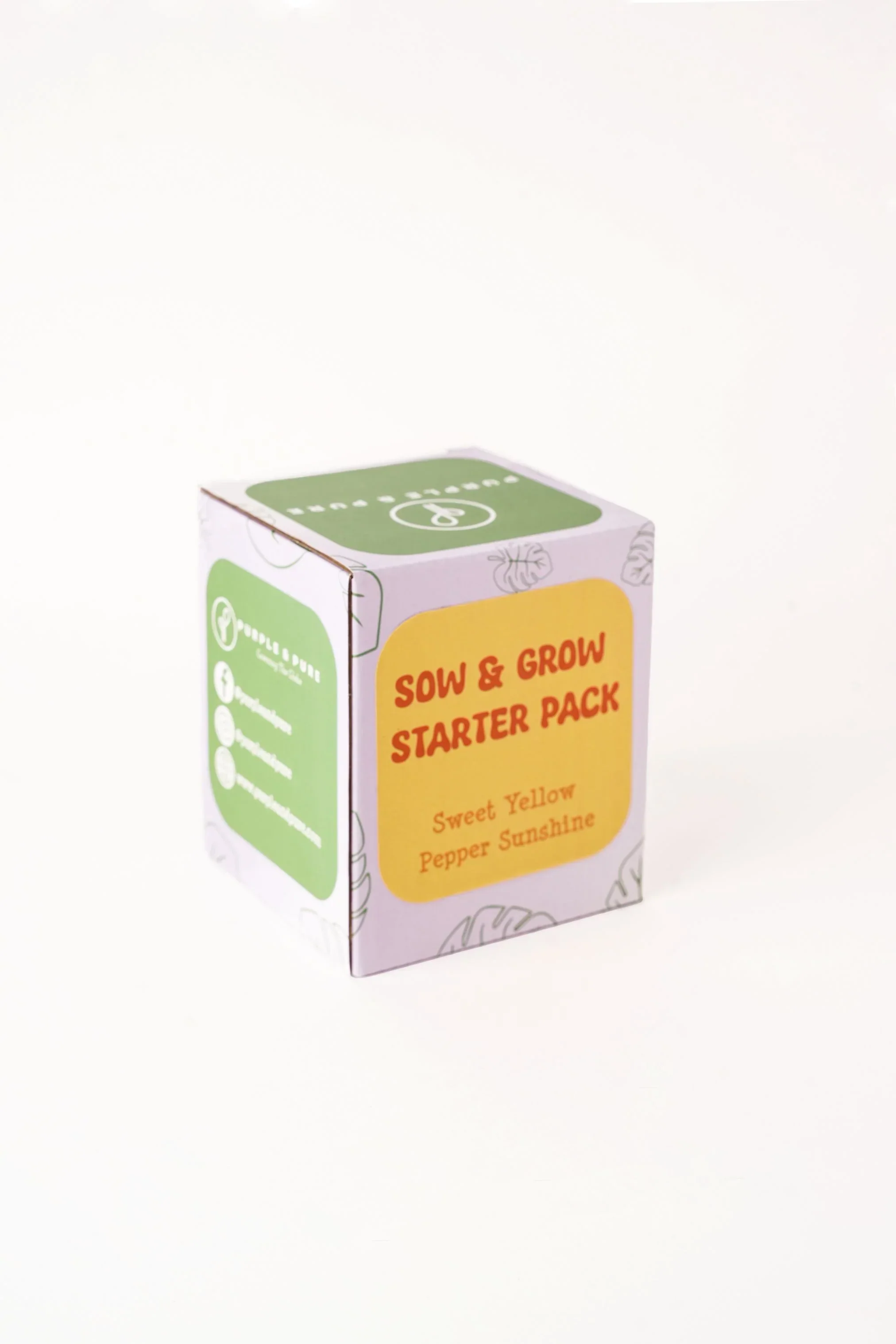 Sow & Grow Starter Pack - Sweet Yellow Pepper Sunshine