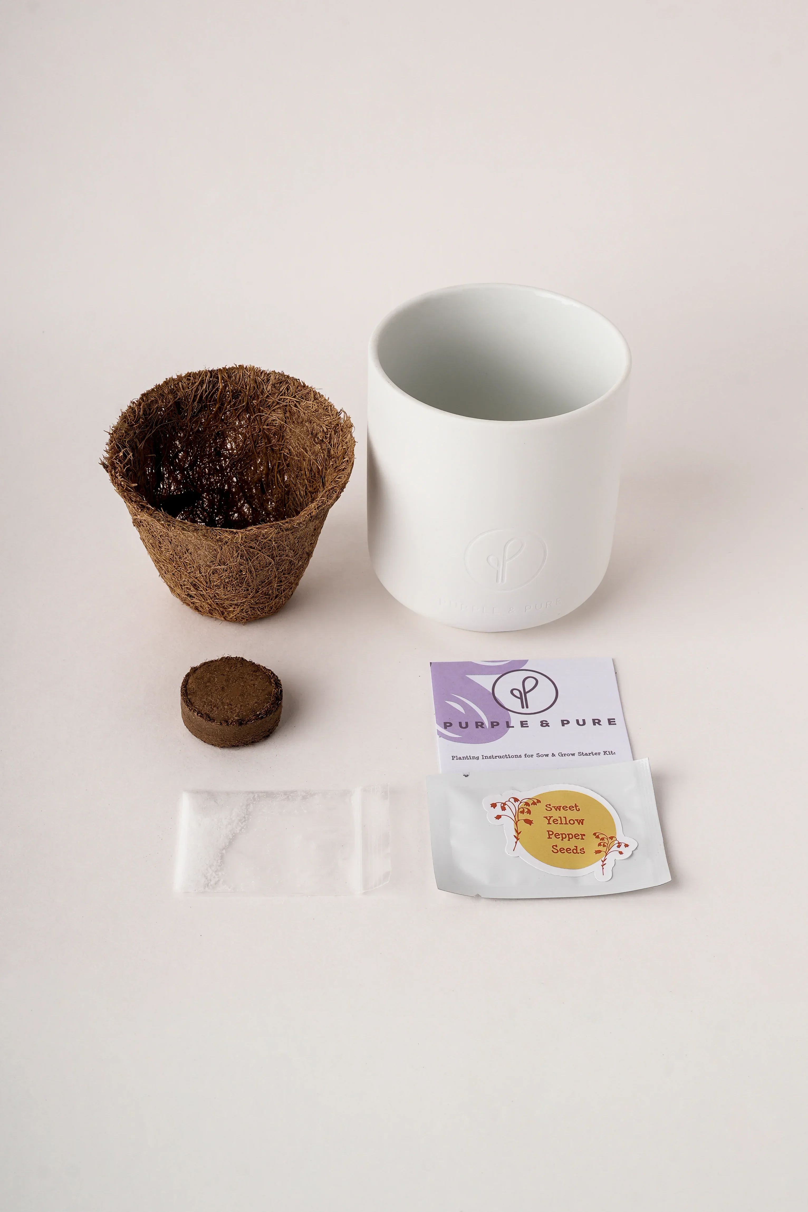 Sow & Grow Starter Pack - Sweet Yellow Pepper Sunshine - Image 2
