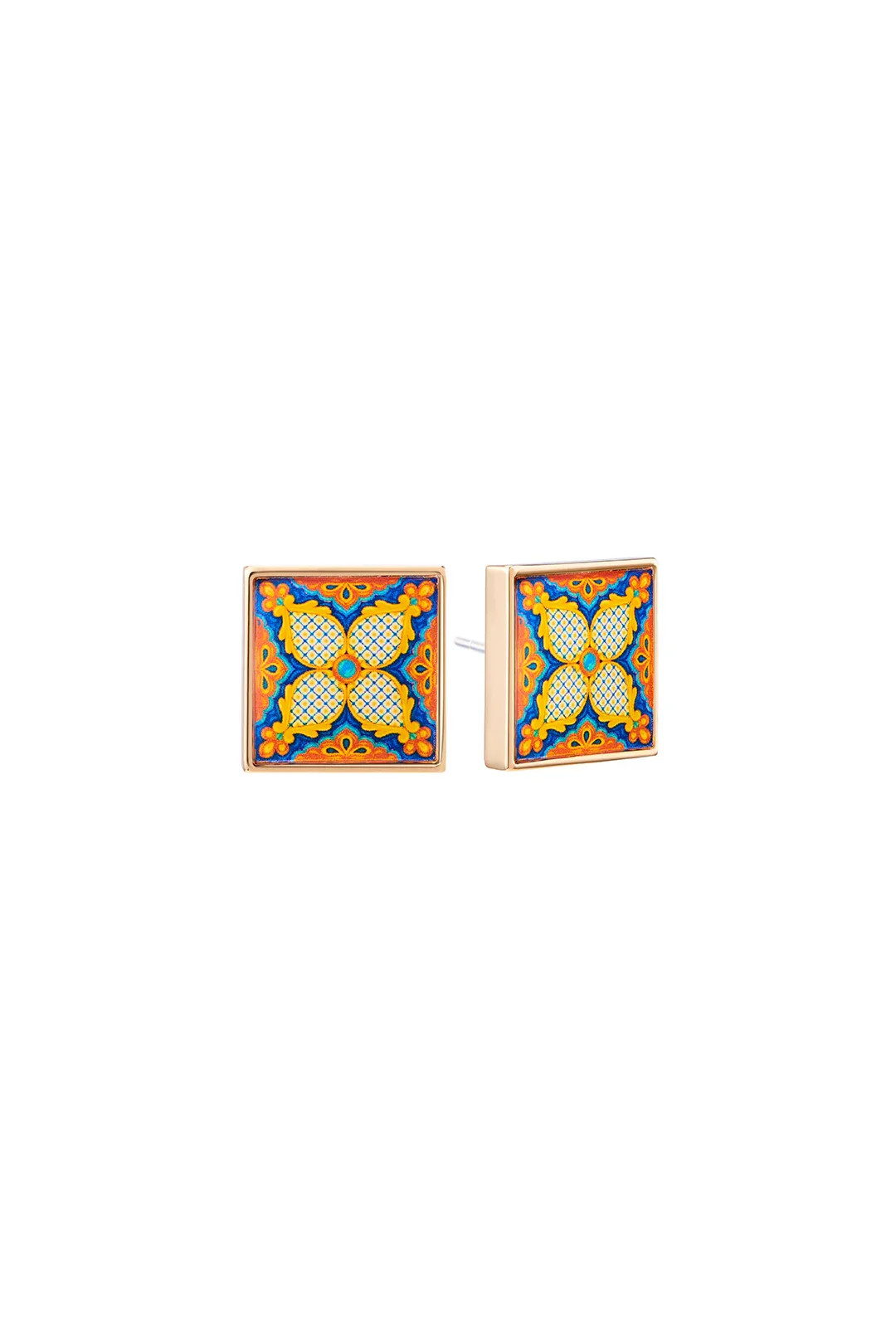 RARE BIRD COLLECTION | Spanish Tile Stud - Symmetry
