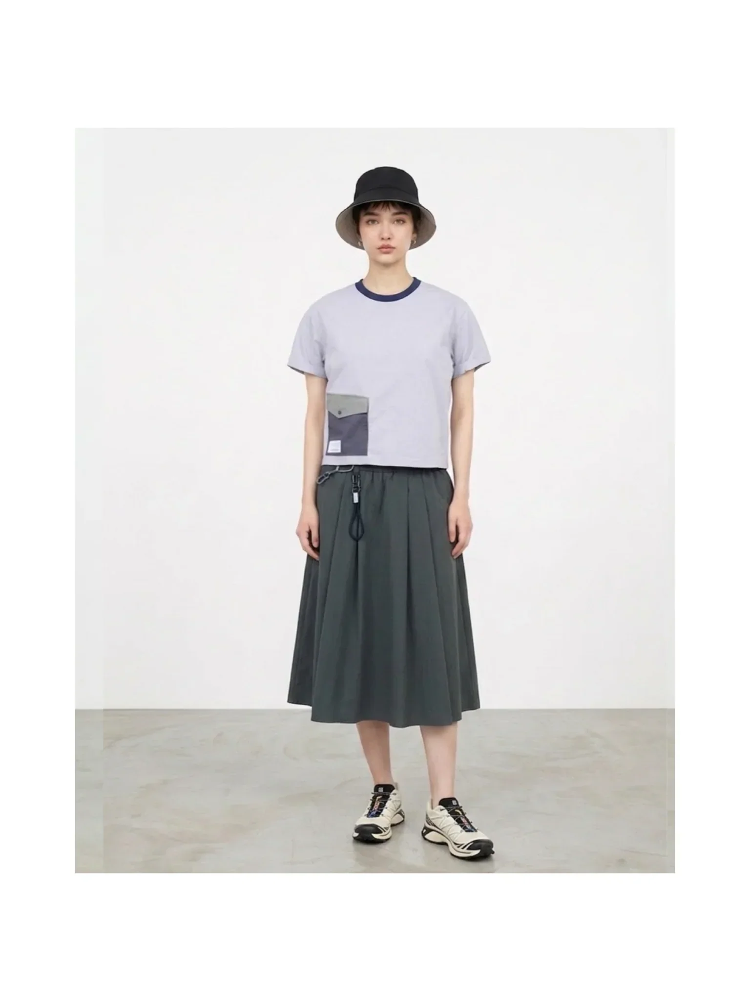 SPARROW GREEN | FAYE waistFAST Midi Skirt - Image 3