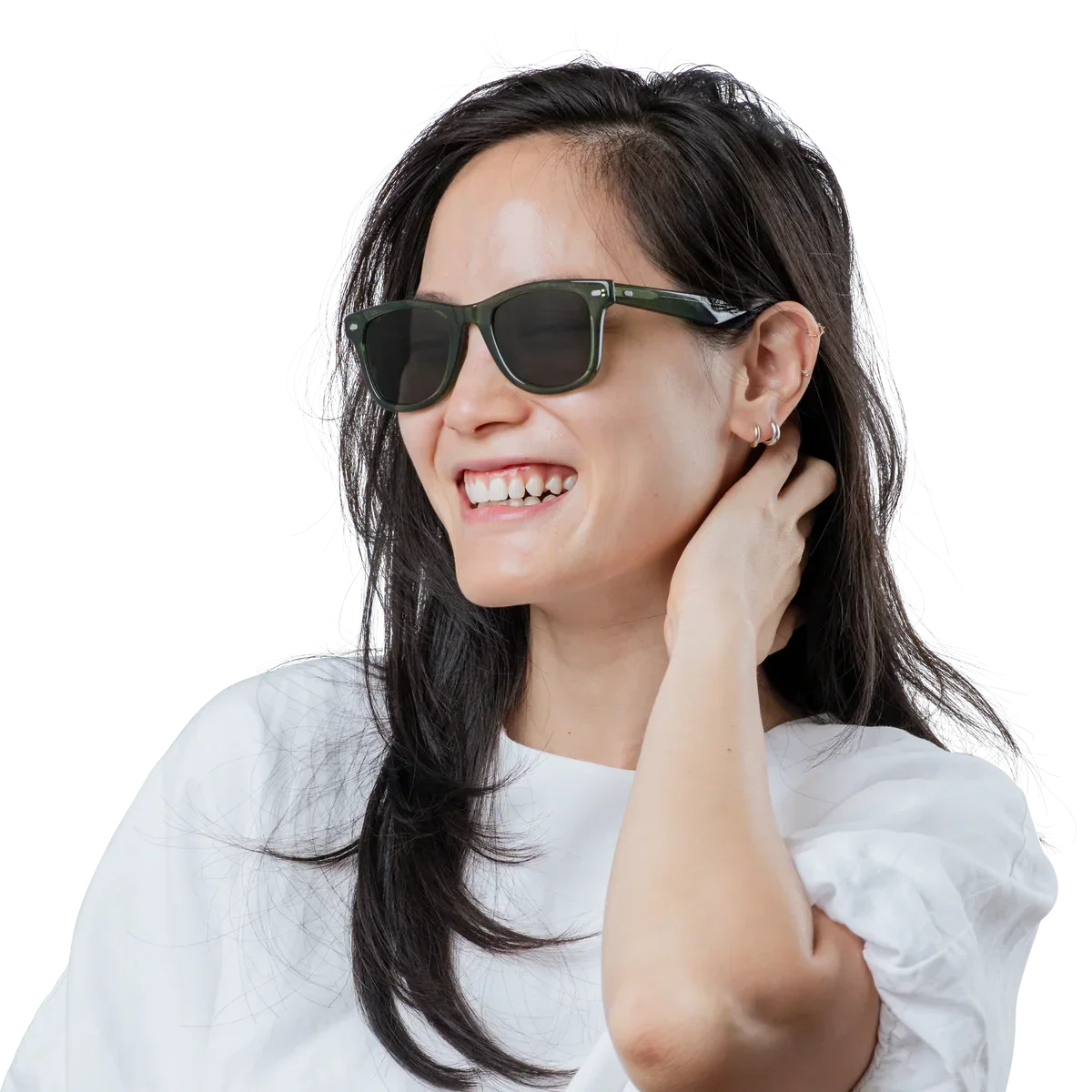 ROCKET EYEWEAR | SPT Classic Sunglasses Hunter Green - Image 2
