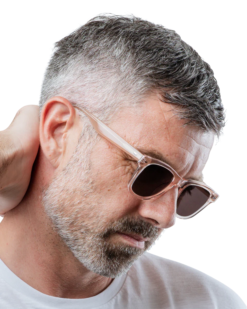 ROCKET EYEWEAR | SPT Classic Sunglasses Rose-Tinted Crystal & Blush Standard Fit/Original - Image 2