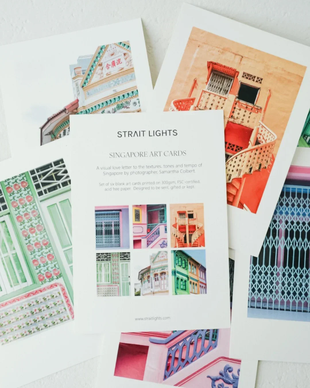 STRAIT LIGHTS | Singapore Postcard Sets - Image 4