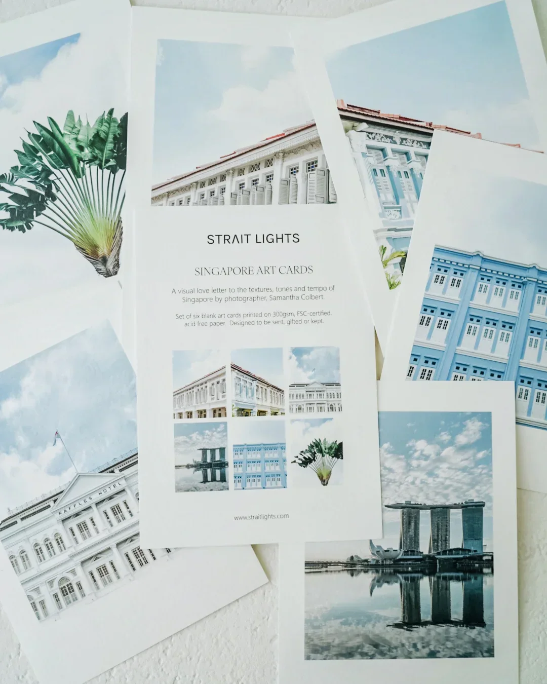 STRAIT LIGHTS | Singapore Postcard Sets - Image 5