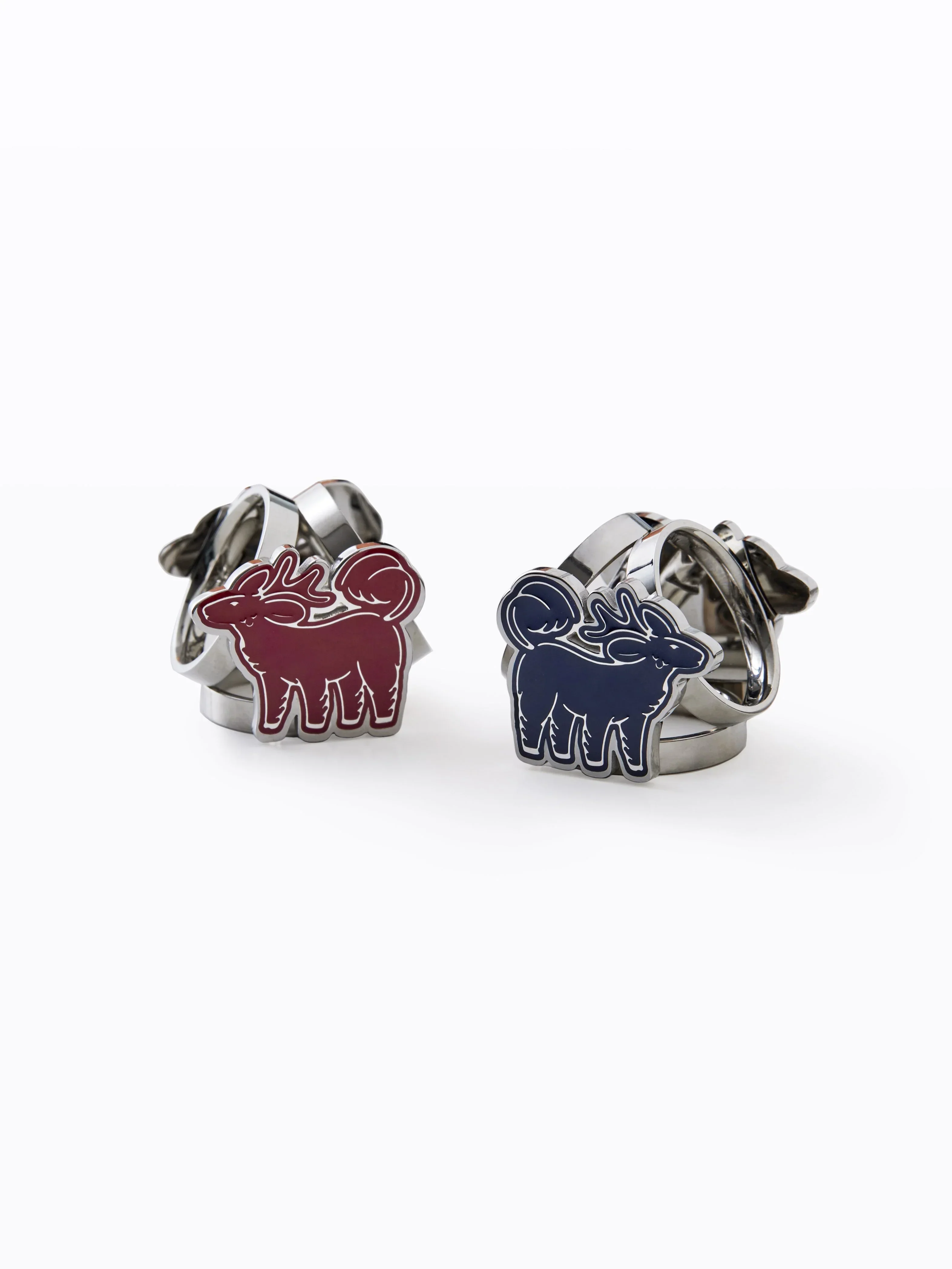 STUDIO QILING | Duo Scarf 65 Ring Silver