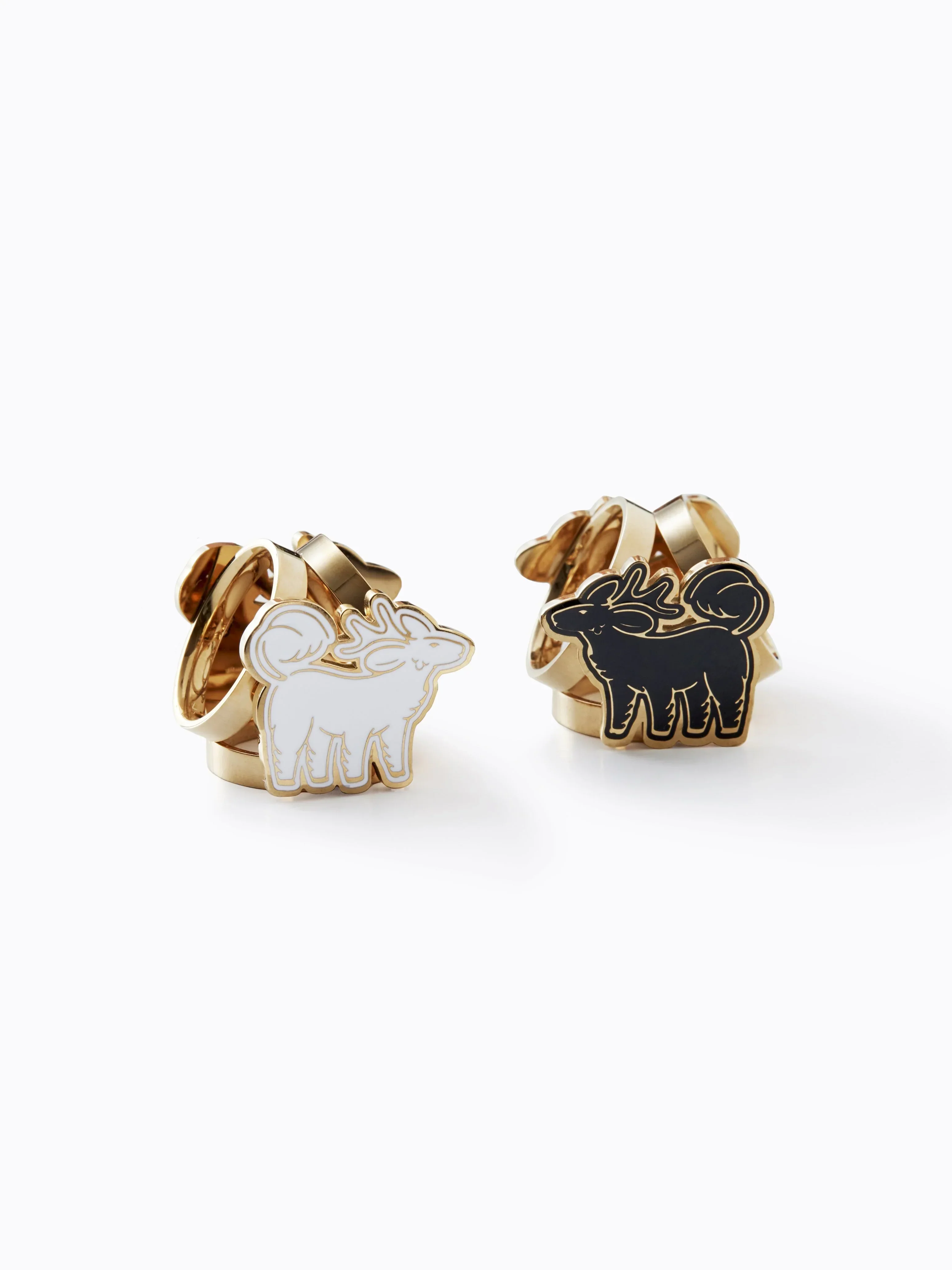 STUDIO QILING | Qiling Duo Scarf 65 Ring Gold