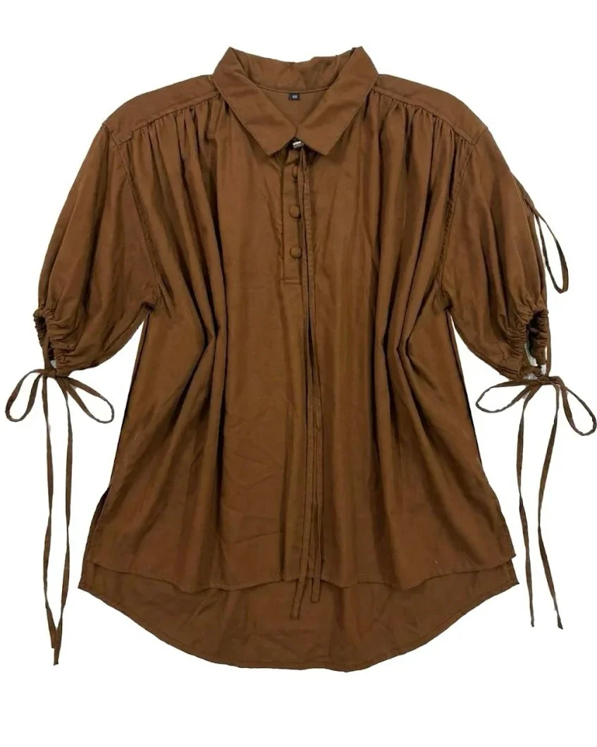 STUDIOMORAL | Oversized String Shirt Short Sleeve - Image 2