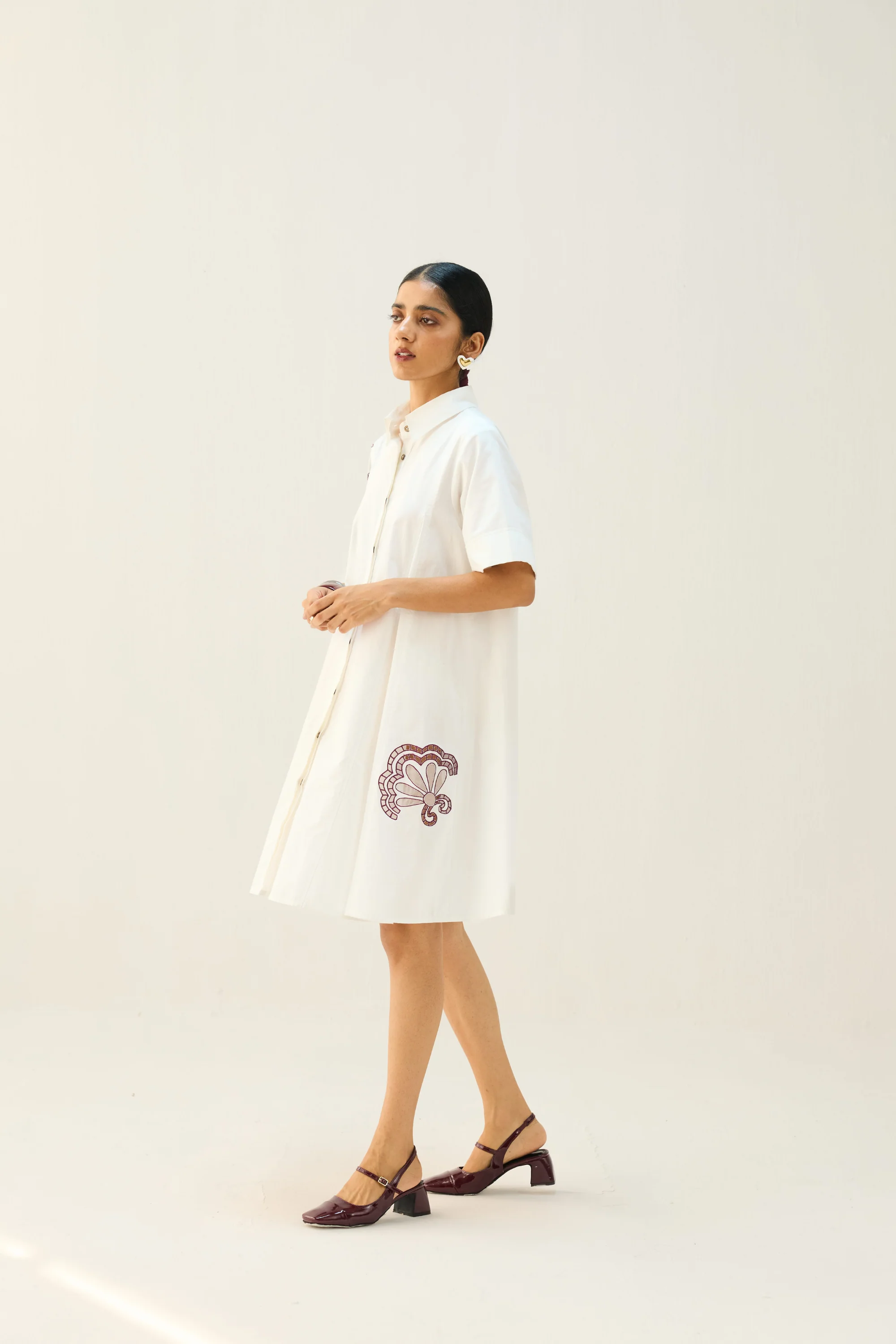 SUI | Arise Organic Cotton Shirt Dress - Image 3