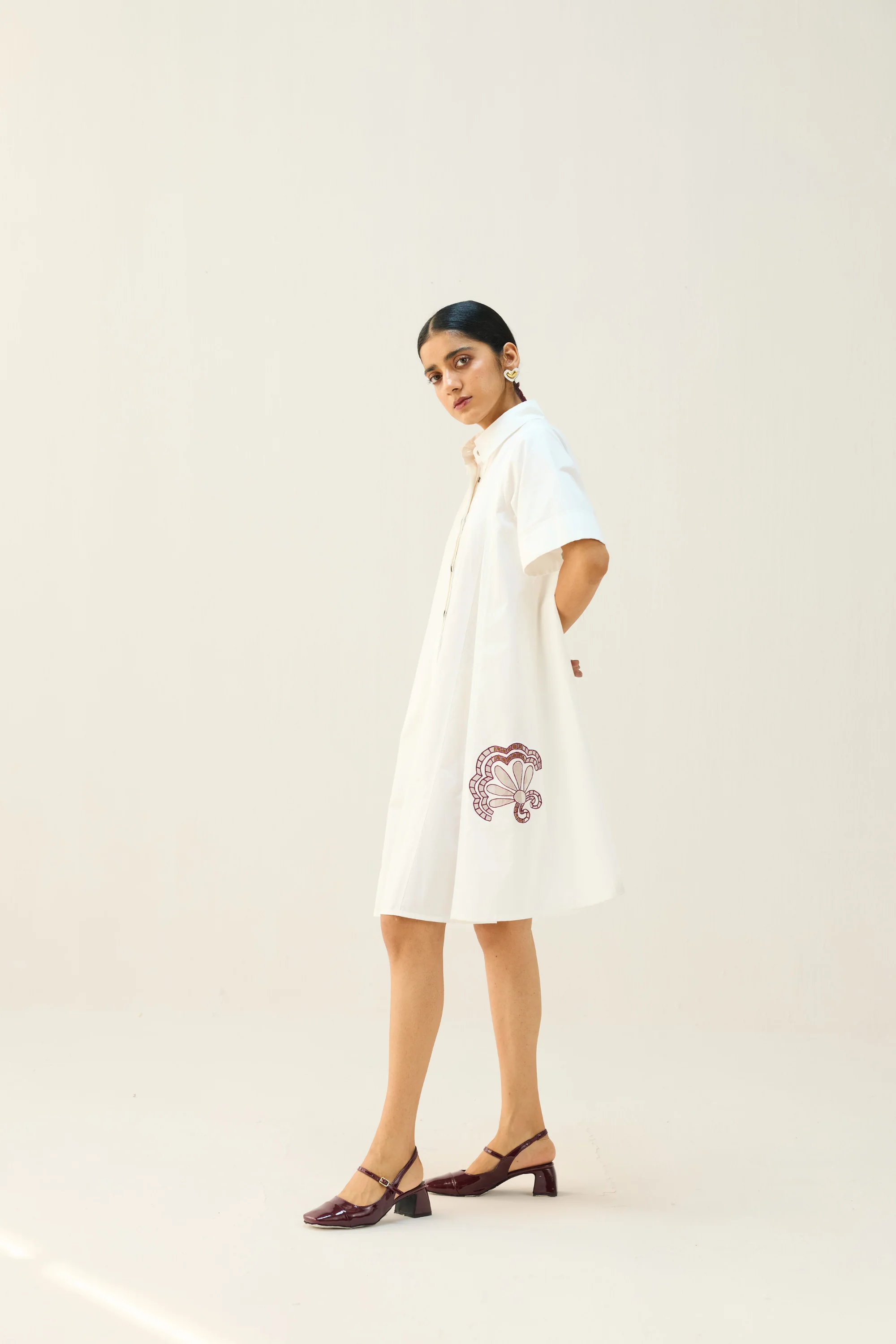 SUI | Arise Organic Cotton Shirt Dress - Image 4