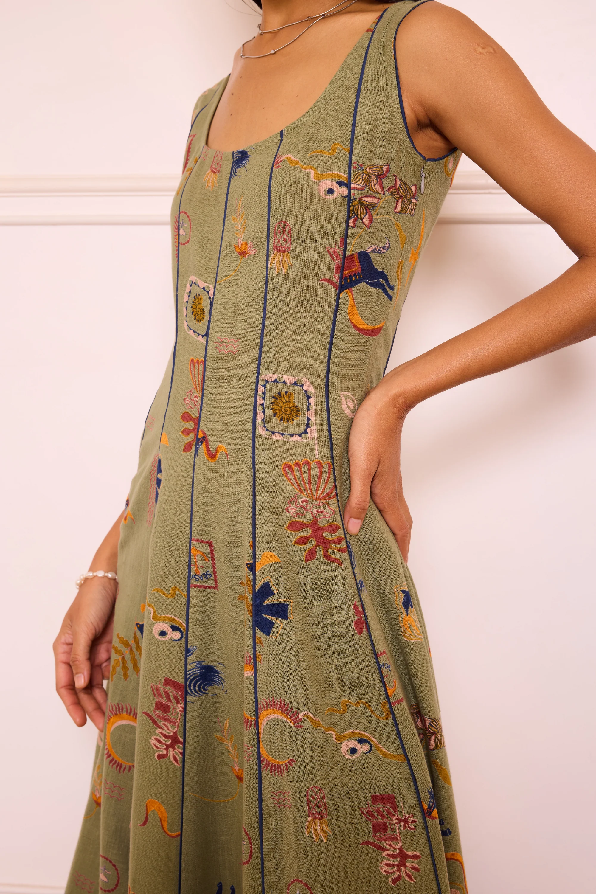 SUI | Bold Nights Handwoven Maxi Dress - Image 4