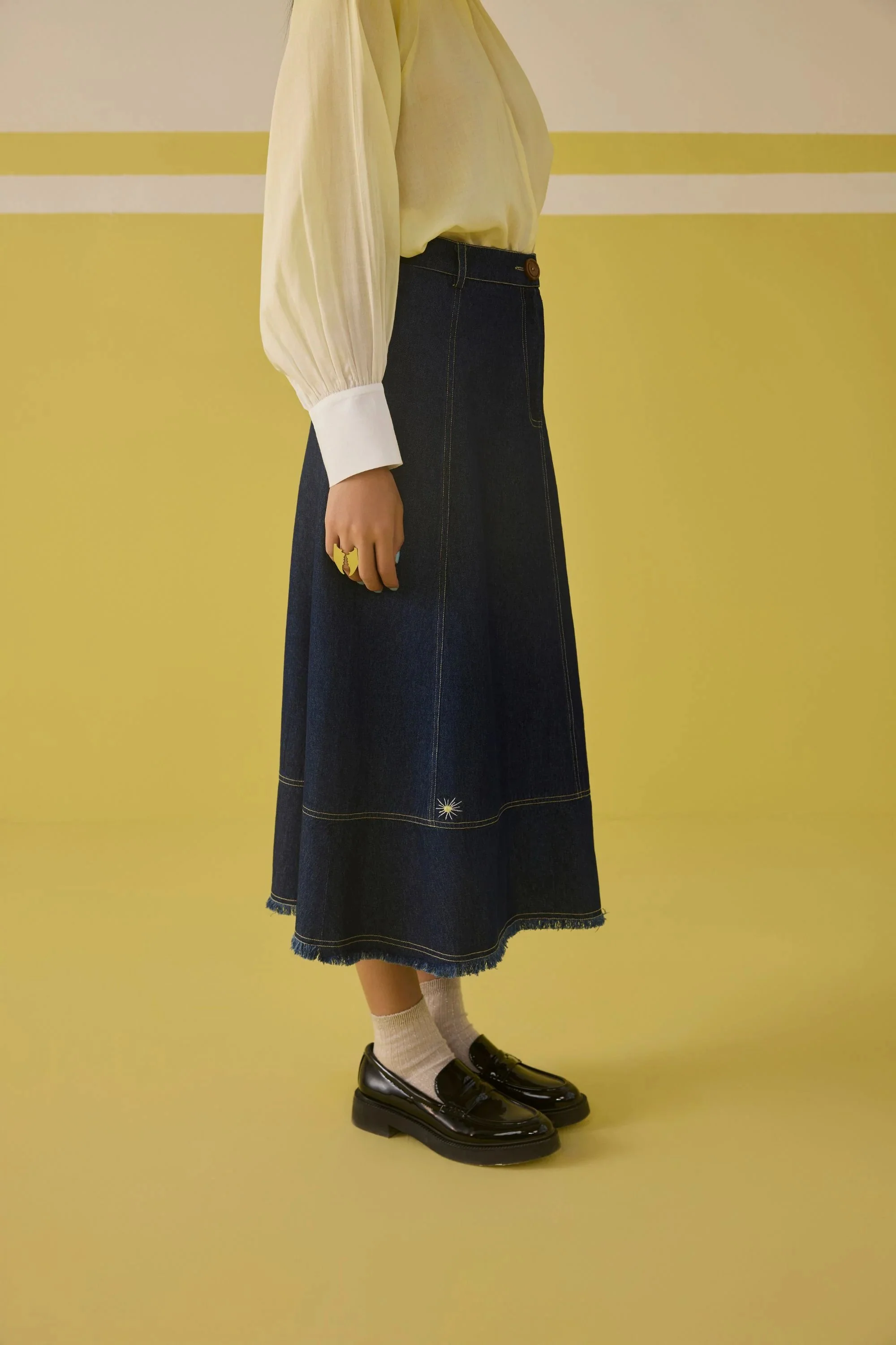SUI | The Sunshine Denim Skirt - Image 2