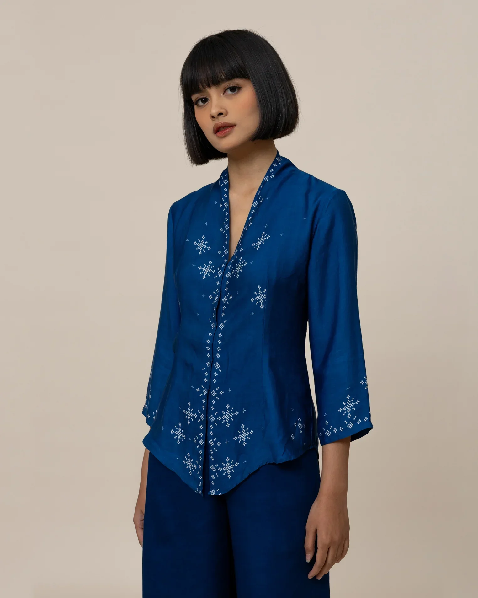 SUKKHA CITTA | ANGKASA - Long Sleeves Kebaya Top - Image 2