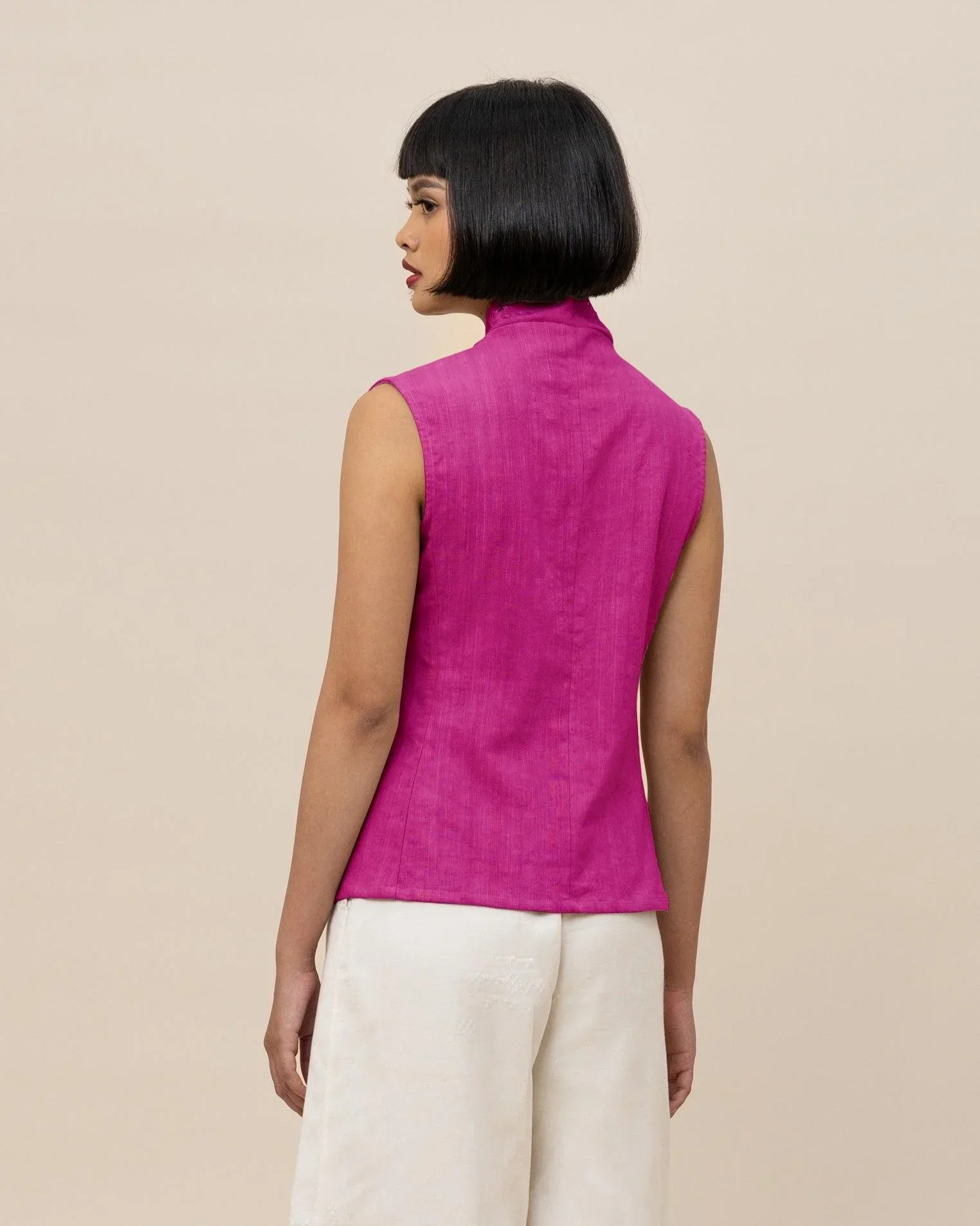 SUKKHA CITTA | FLORA - Embroidered Kebaya Vest - Image 3