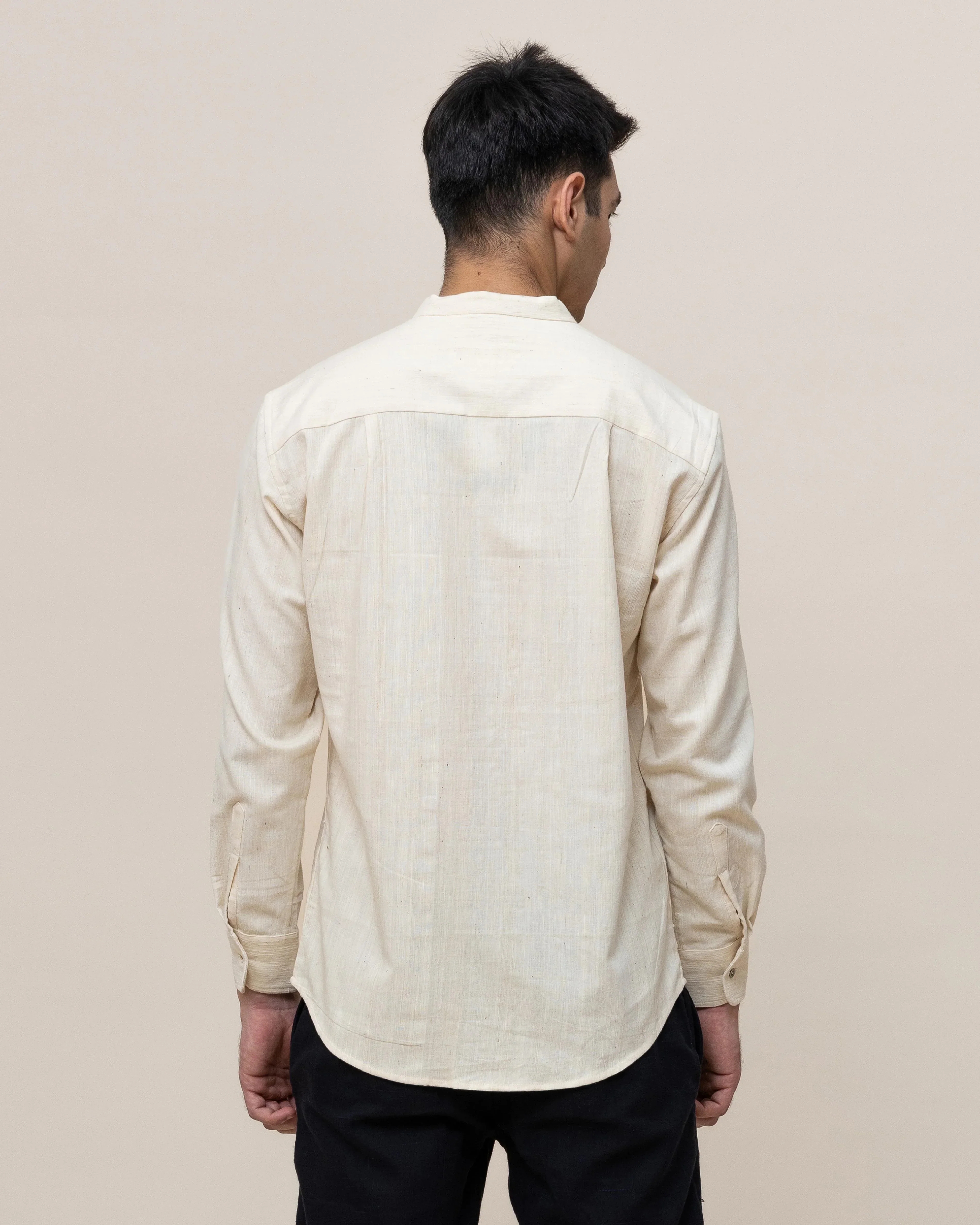 SUKKHA CITTA | KAPAS - Embroidered Fitted Shirt - Image 3