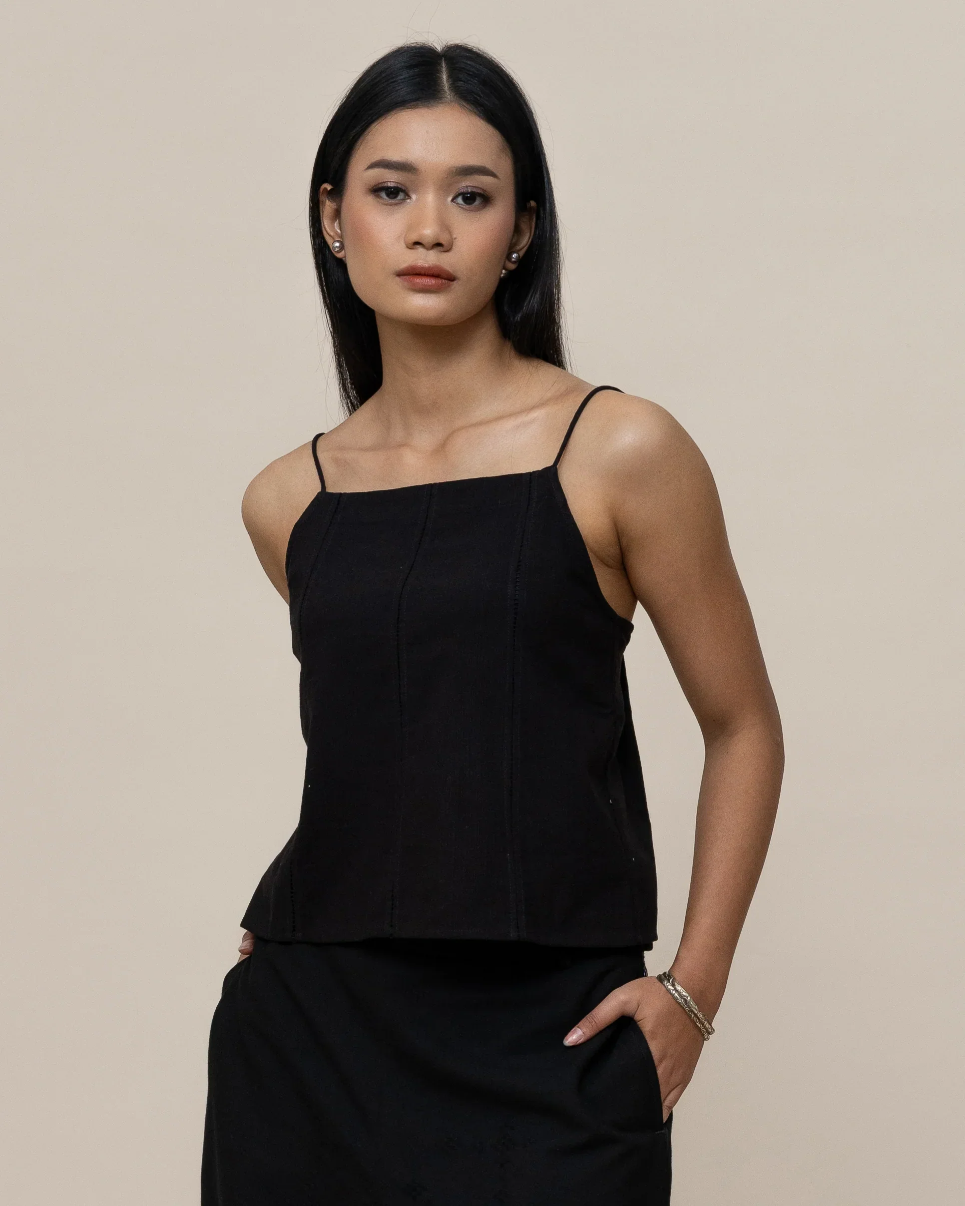 SUKKHA CITTA | KAPAS - Hemstitched Top - Image 2
