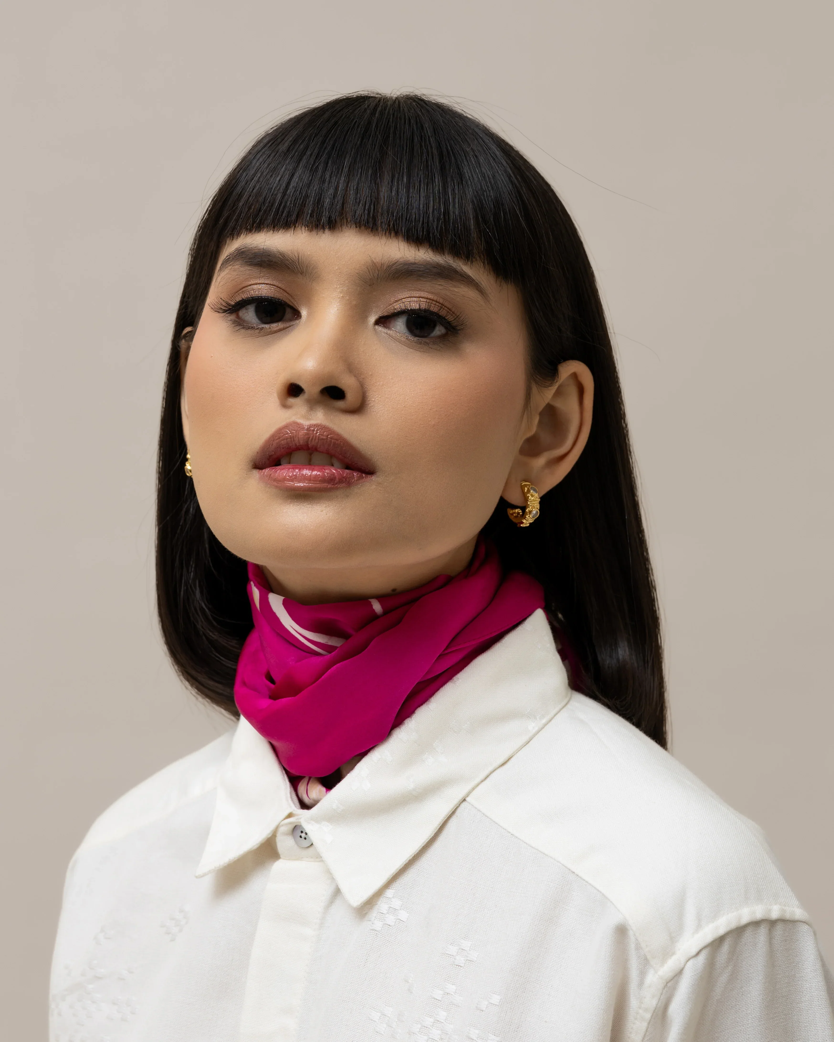 SUKKHA CITTA | KEMBANG - Ribbon Scarf - Image 4