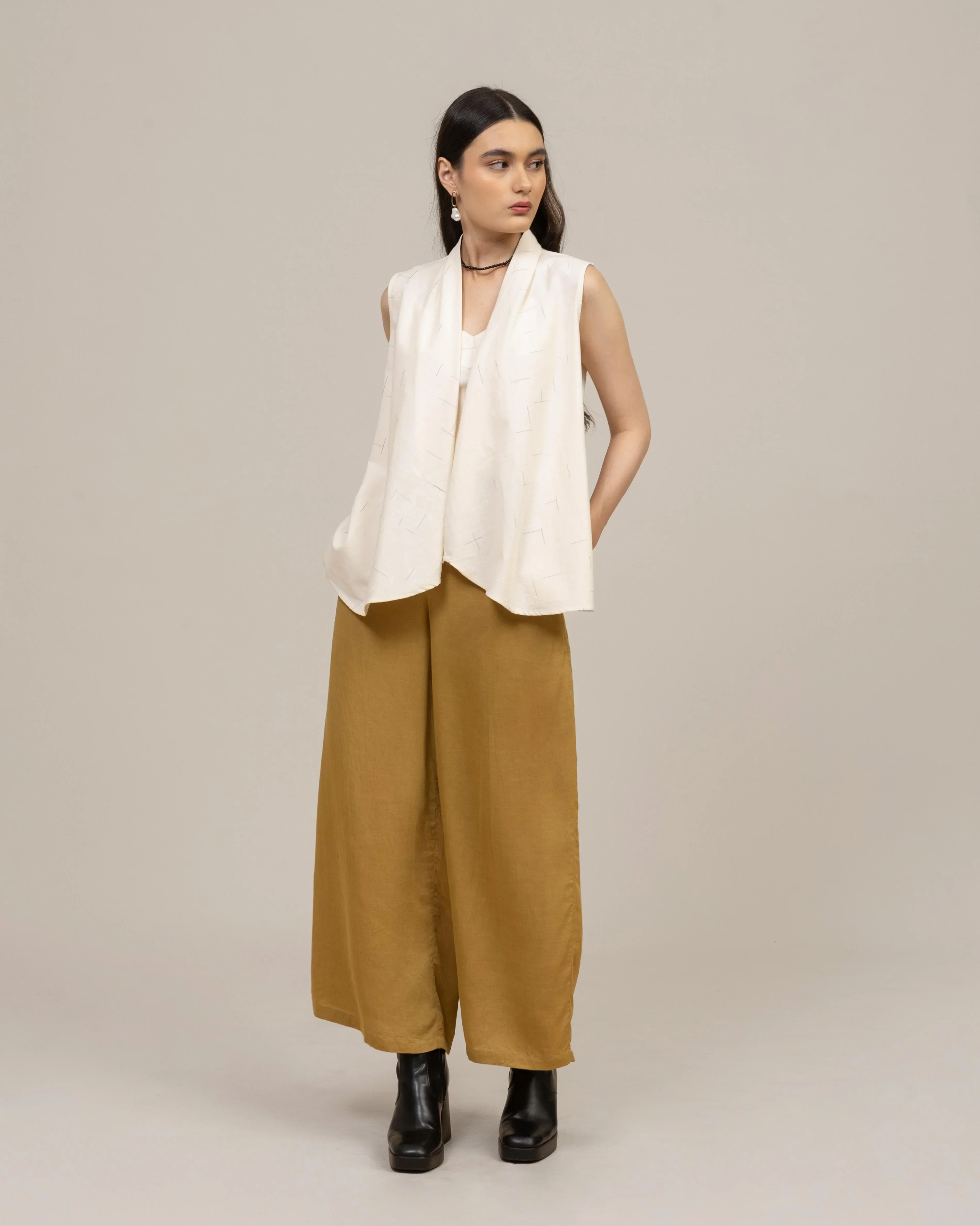 SUKKHA CITTA | PLANTS - Long Palazzo Pants - Image 3