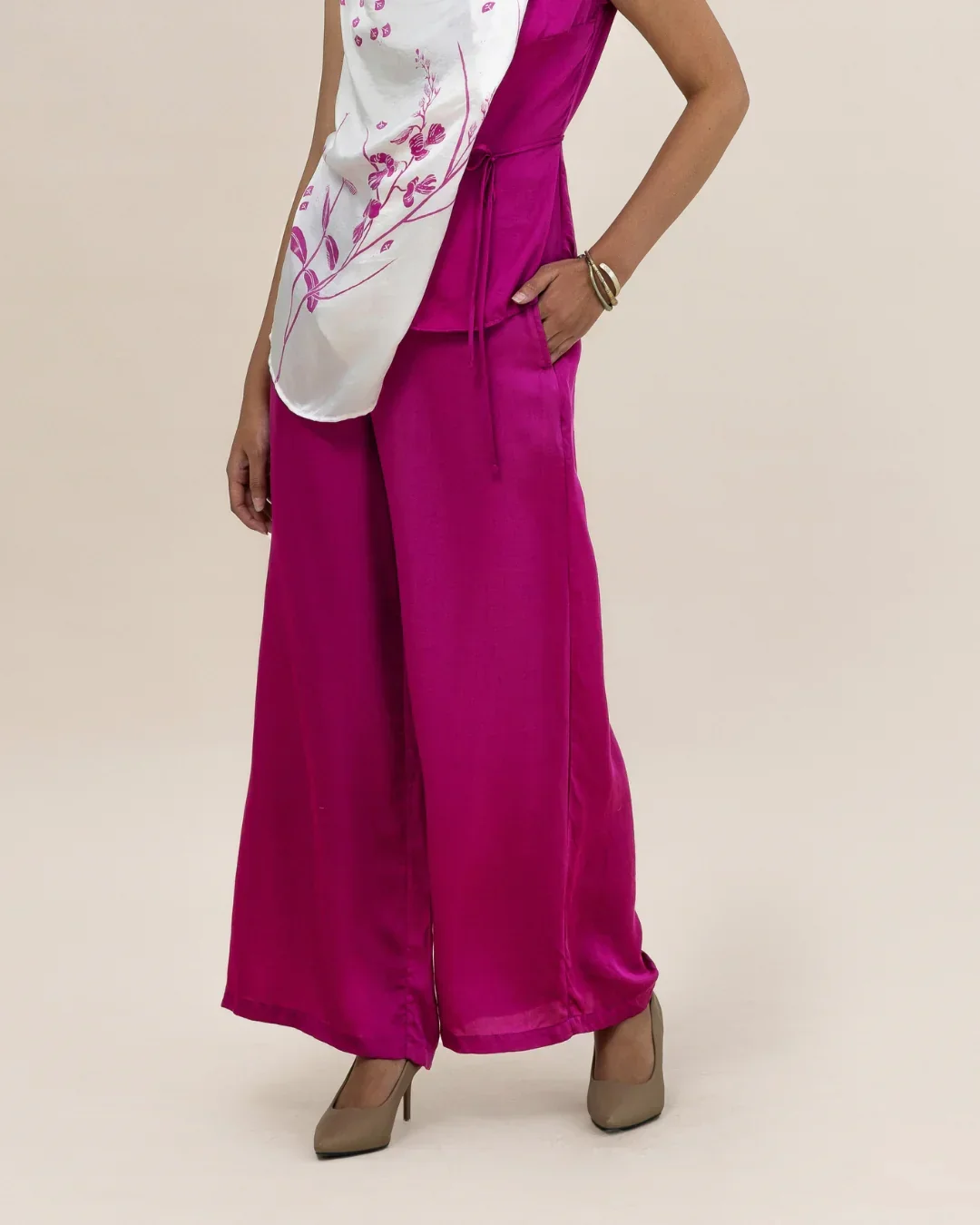 SUKKHA CITTA | PLANTS - Long Palazzo Pants - Image 2