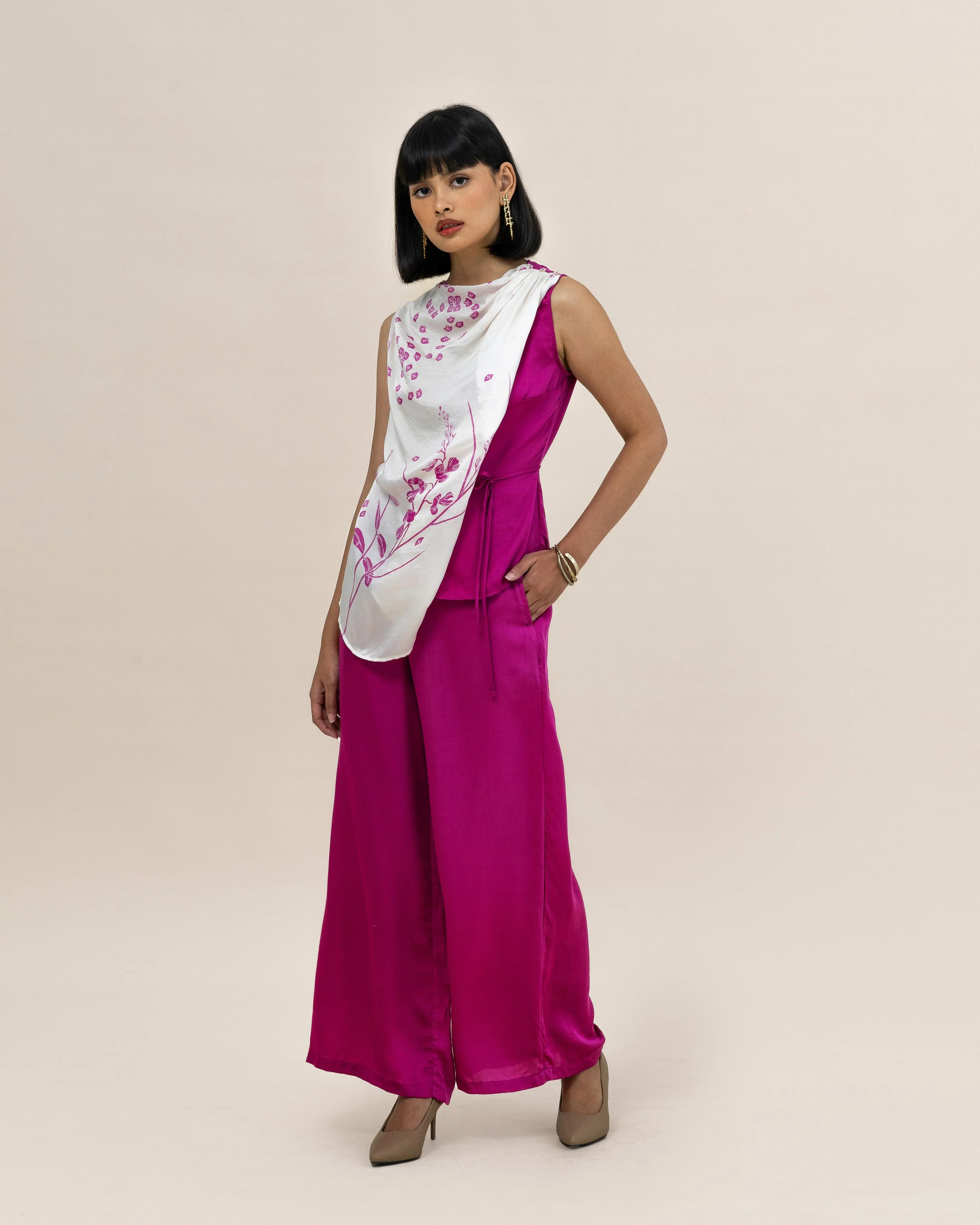 SUKKHA CITTA | PLANTS - Long Palazzo Pants - Image 4