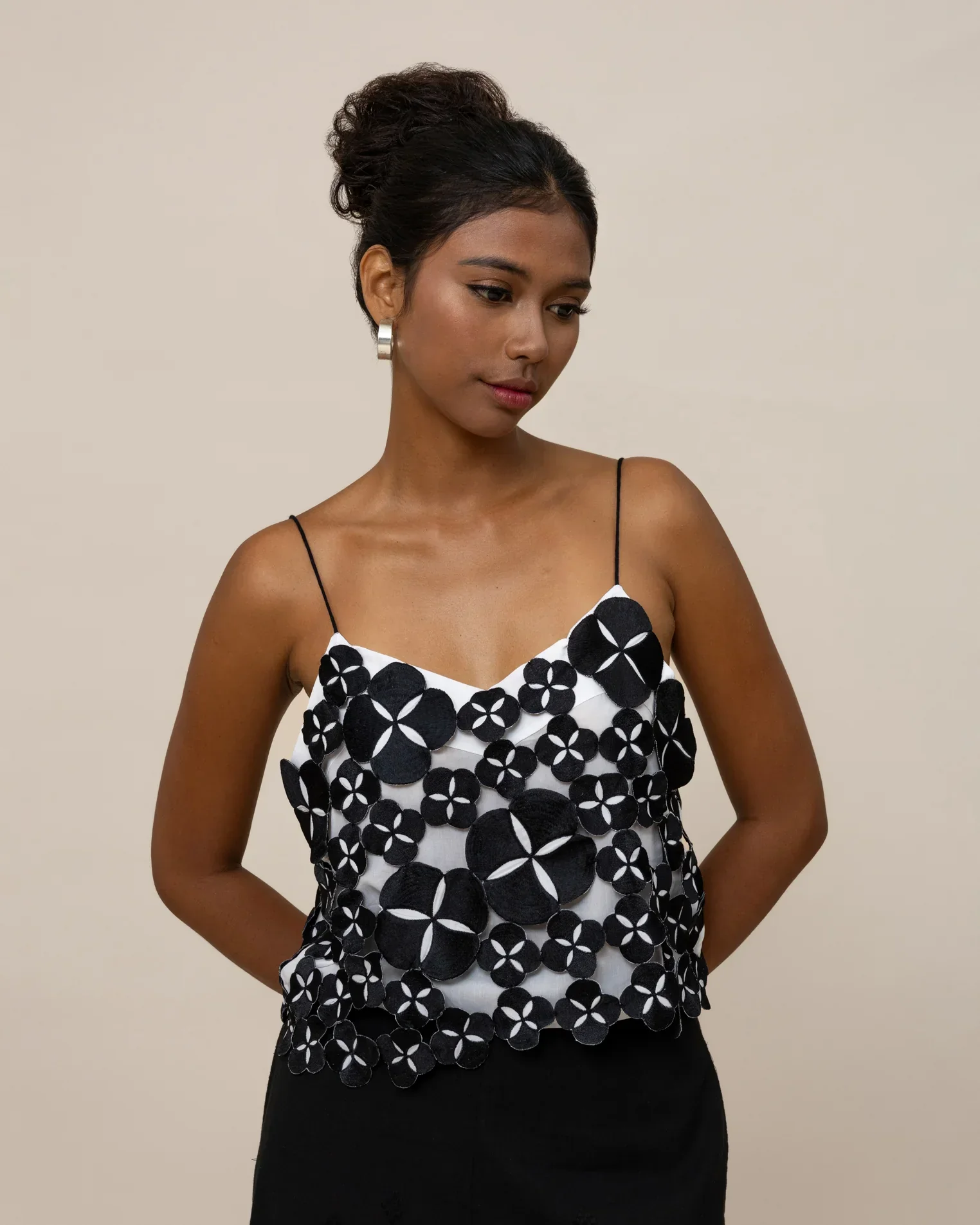 SUKKHA CITTA | SERIBU BUNGA - Embroidered Cami - Image 6