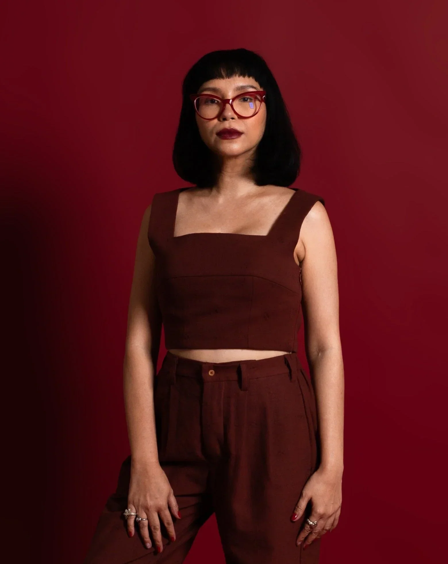 SUKKHA CITTA | TITIK - Sleeveless Crop Top
