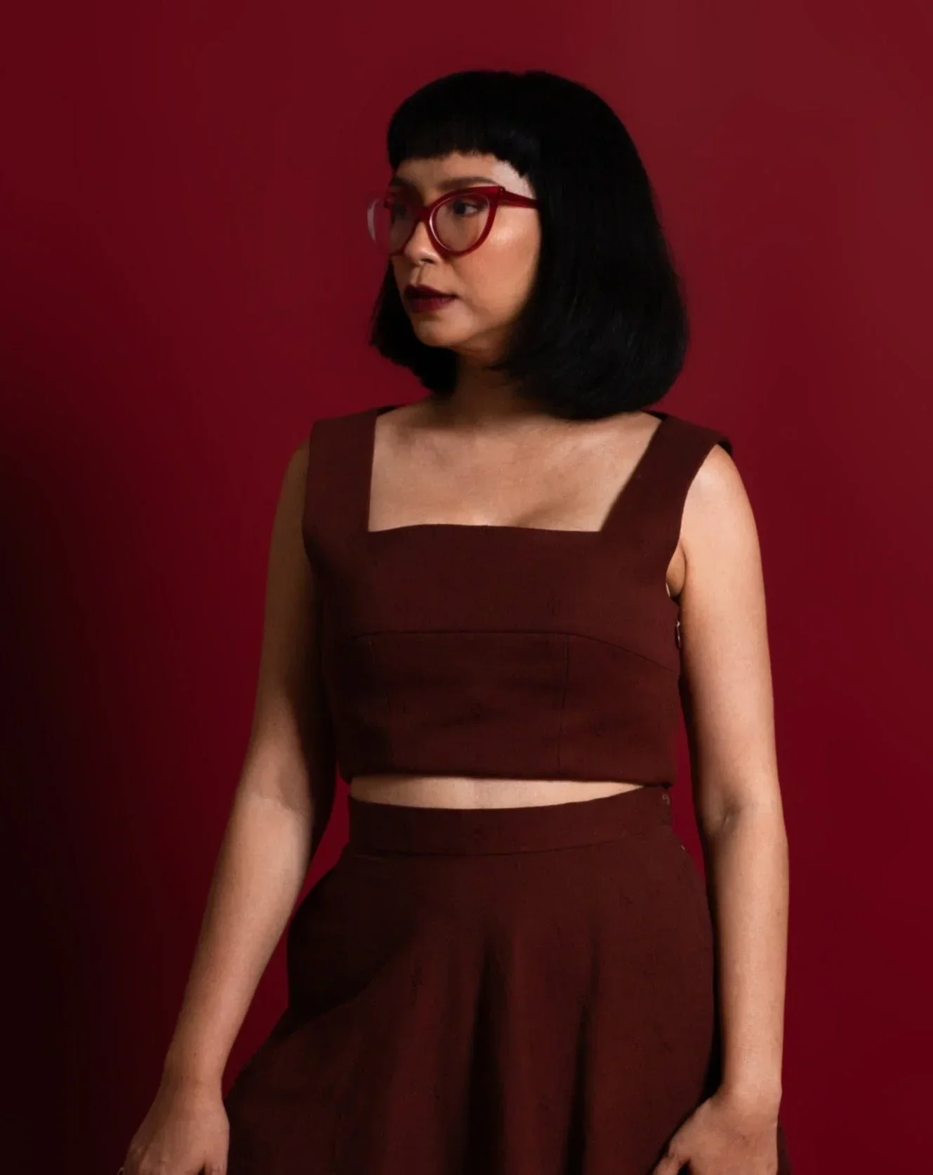 SUKKHA CITTA | TITIK - Sleeveless Crop Top - Image 2
