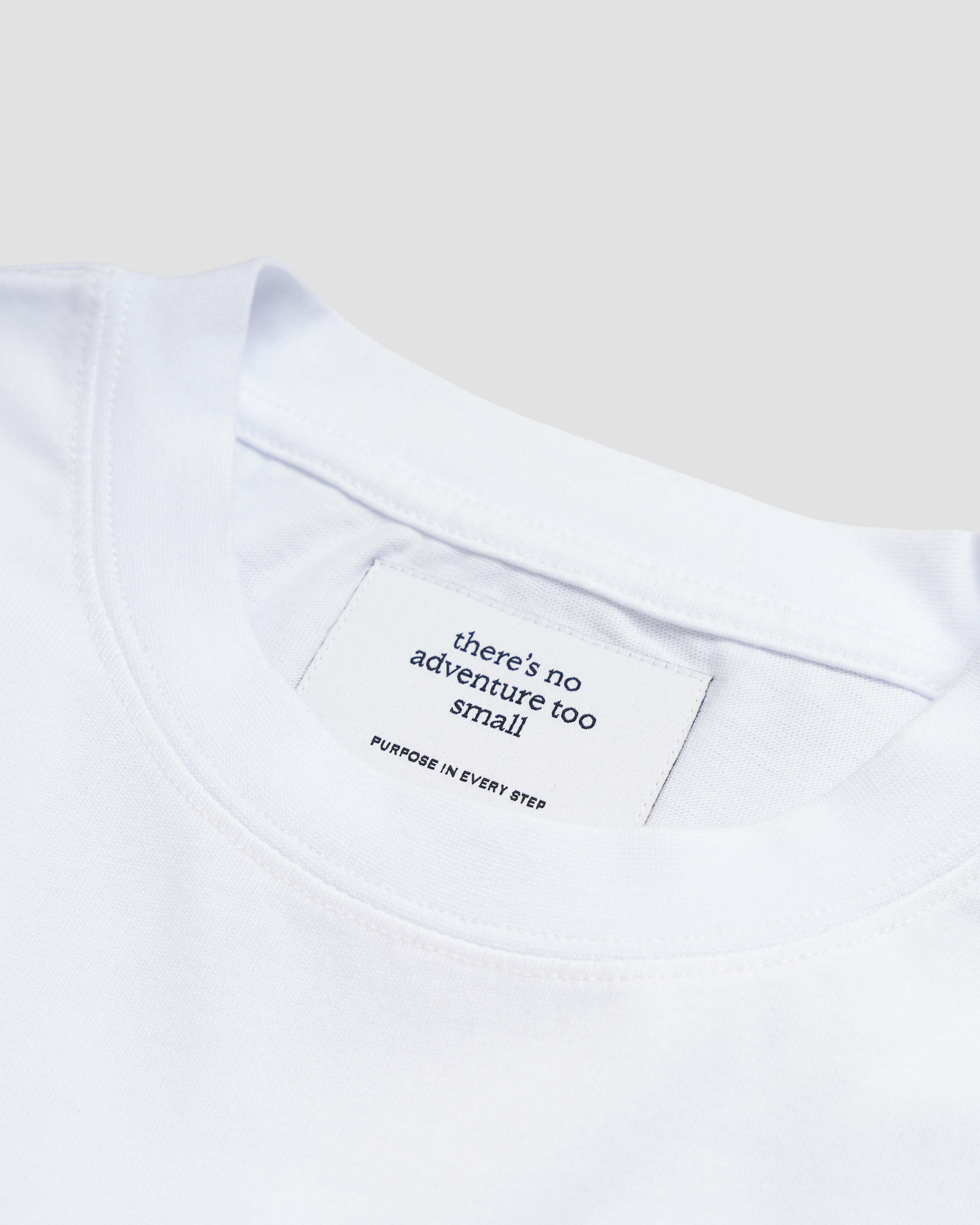 TALKING TOES | After School Oversized Tee - White - Image 3