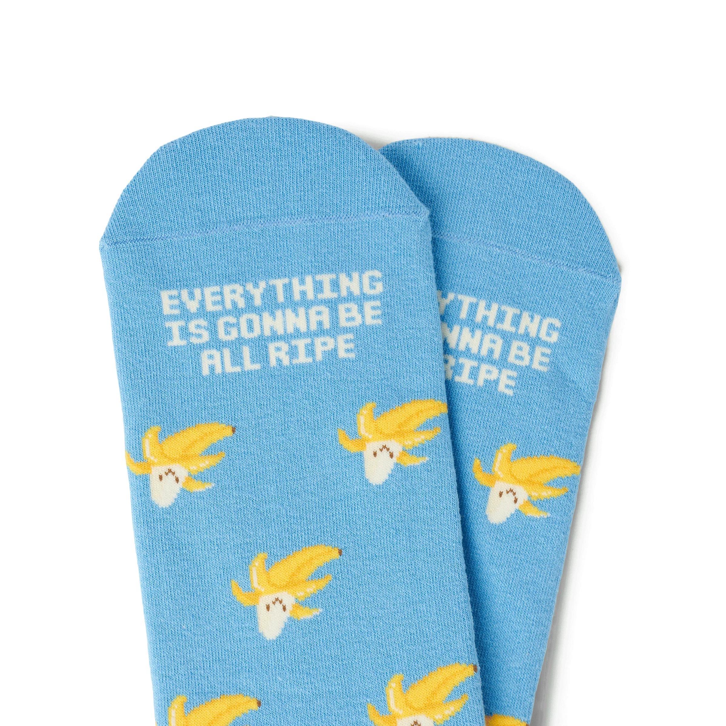 TALKING TOES | All Ripe Bananas Sock - Image 2