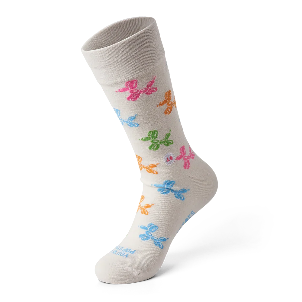 TALKING TOES | Balloon Pup Sock - Image 2