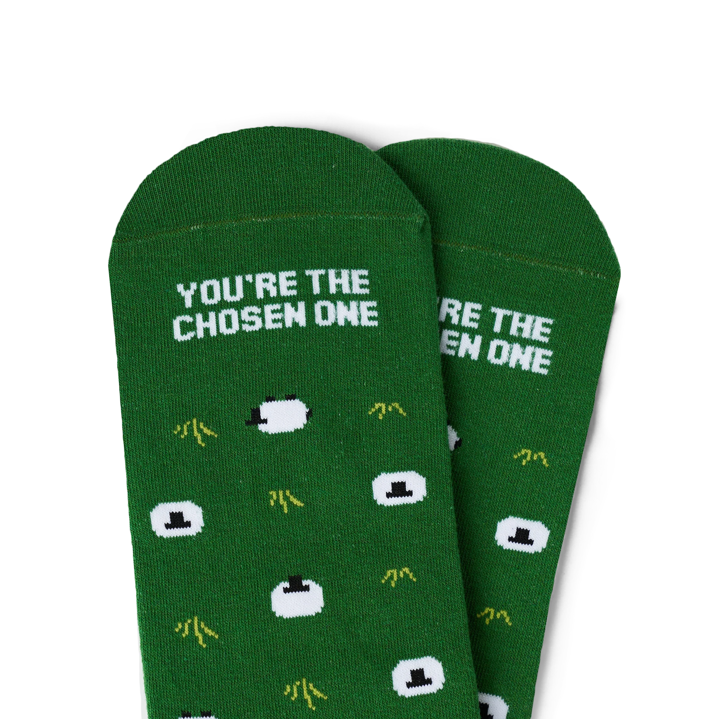TALKING TOES | Galactic Sheep Crew Sock - Image 2